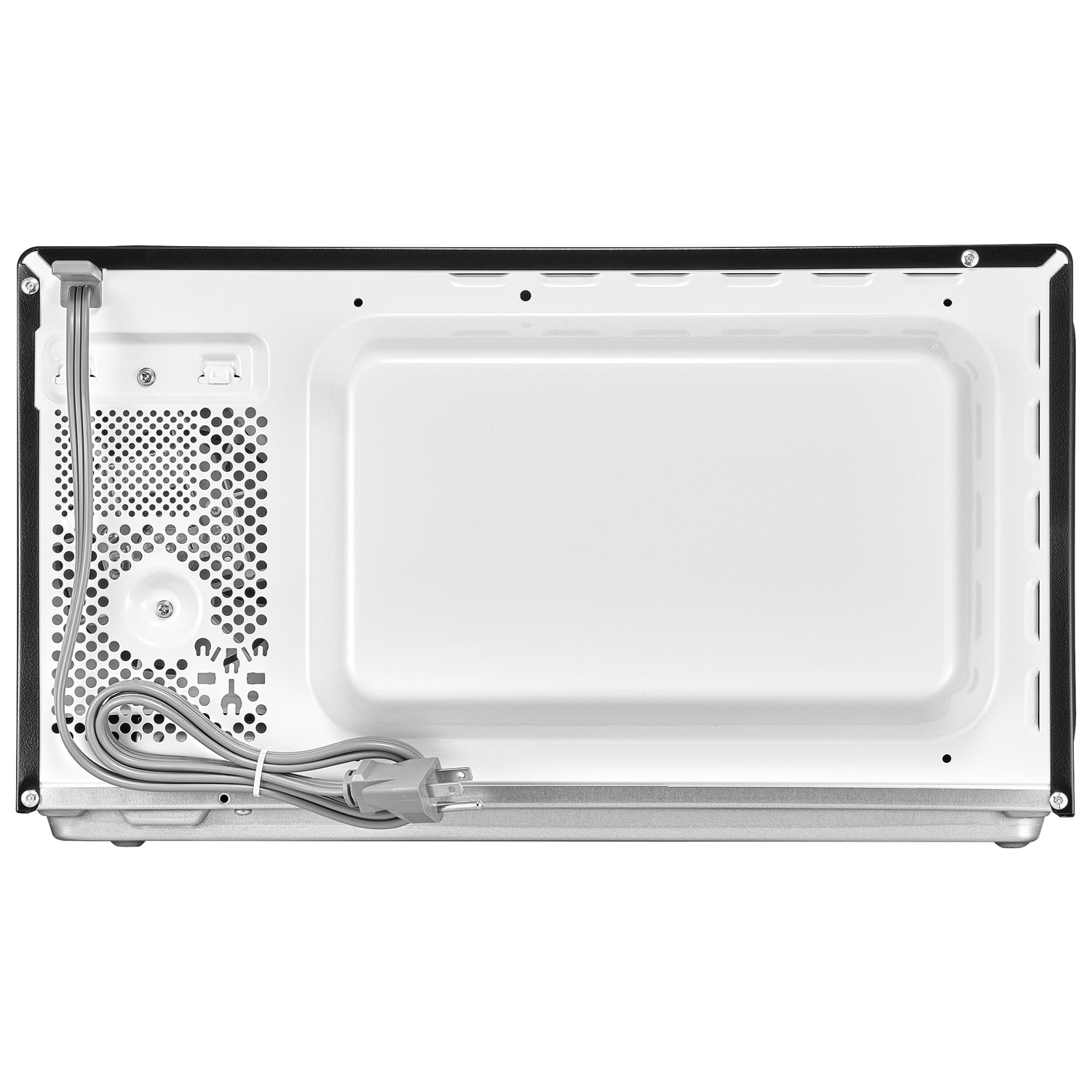 Insignia 0.9 Cu. Ft. Compact Countertop Microwave - Stainless Steel - Only at Best Buy