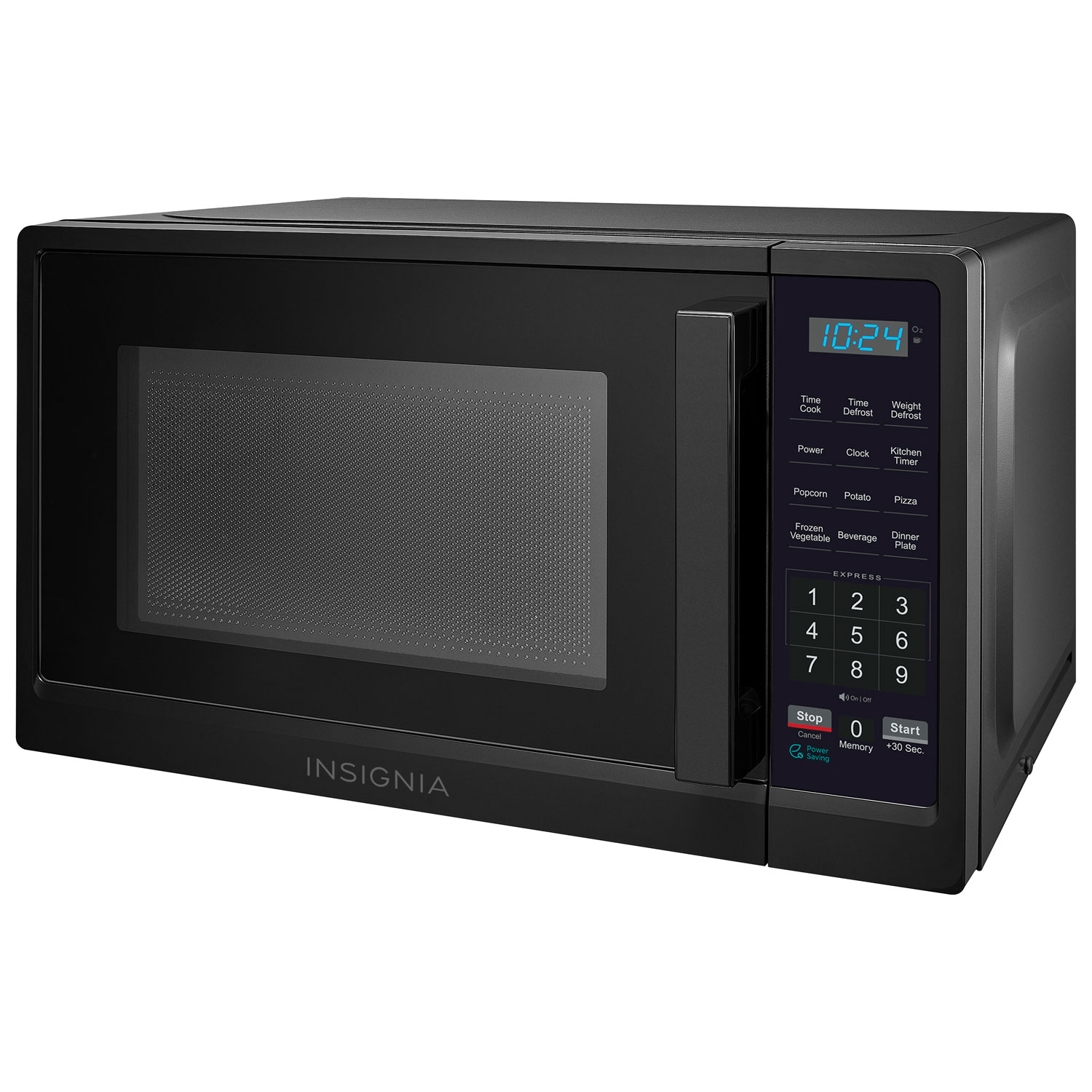 Insignia 0.7 Cu. Ft. Compact Microwave - Black - Only at Best Buy