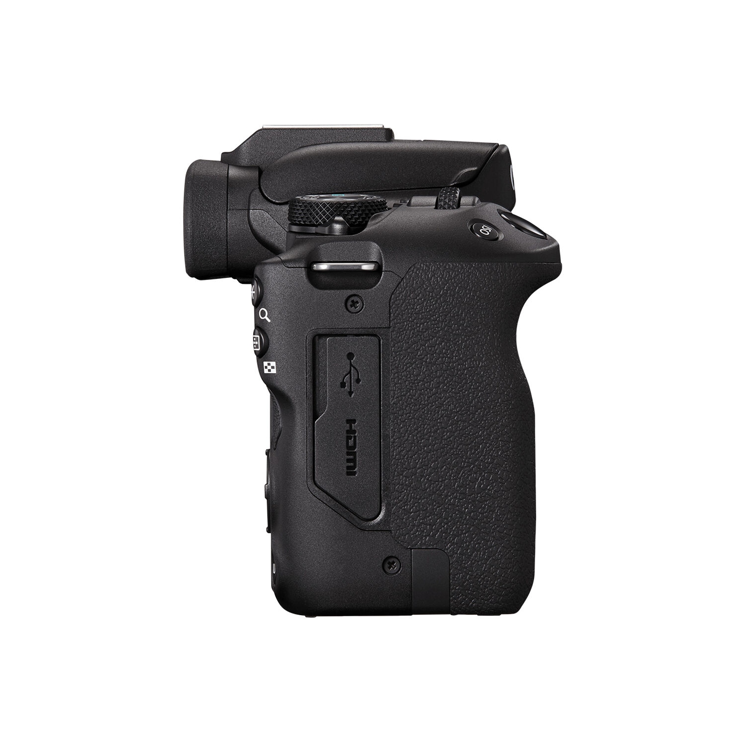 Appareil photo sans miroir EOS R50 de Canon avec objectif 18-45&nbsp;mm, carte 64&nbsp;Go, sac et plus encore