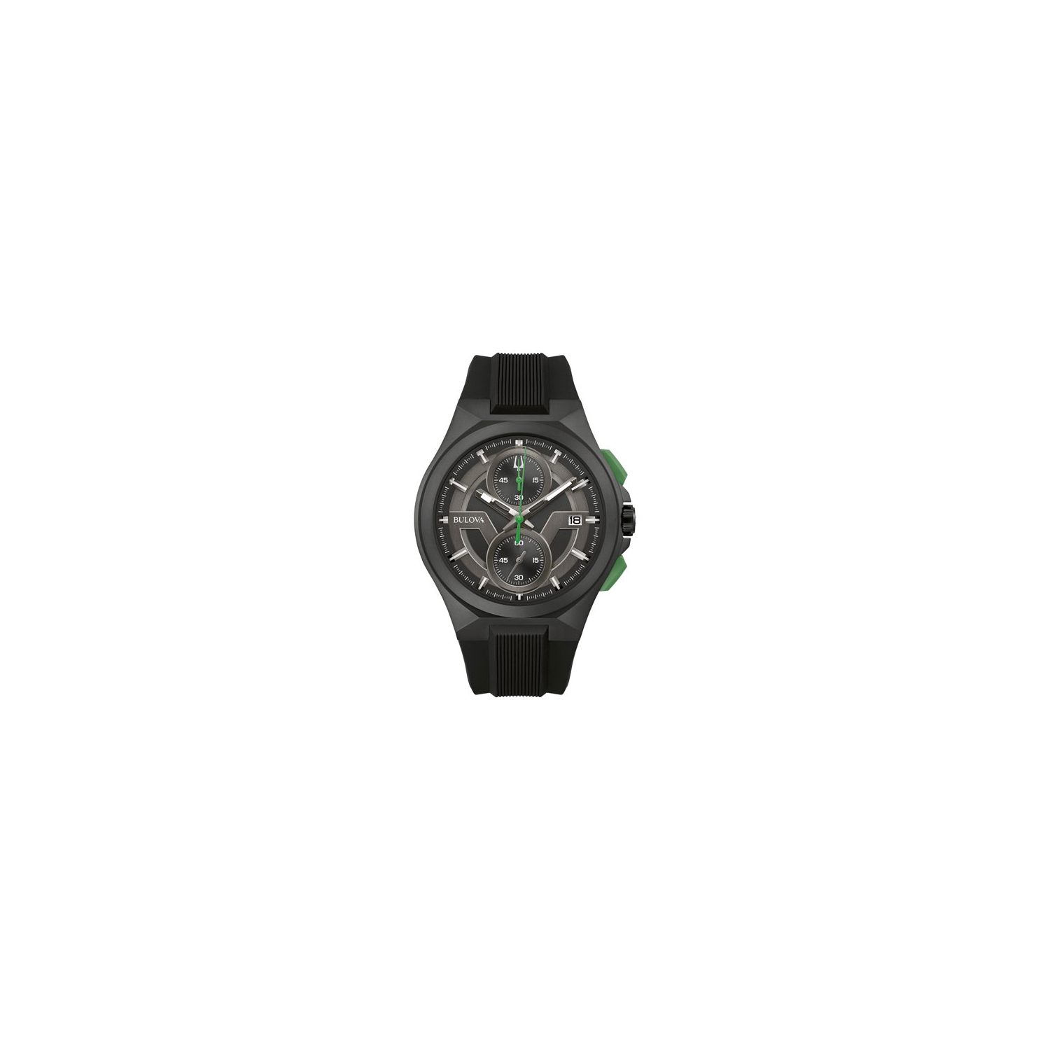 Bulova Maquina 46mm Men's Chronograph Sport Watch - Black