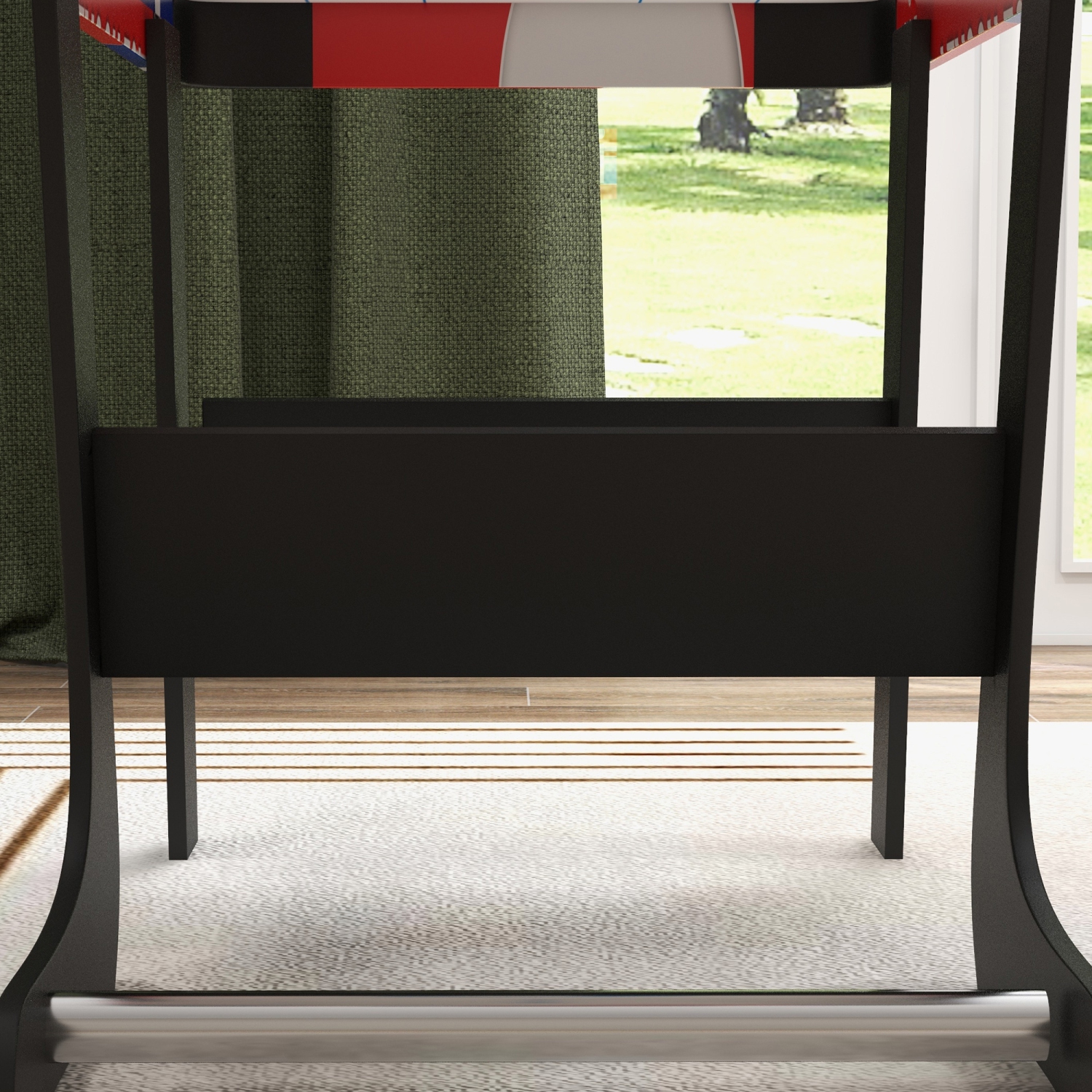 Soozier 40" Air Hockey Table for Youth and Adults, Folding Air Hockey Arcade Table with 2 Pucks, 2 Pushers, Scoreboard for Family Game Room, Living