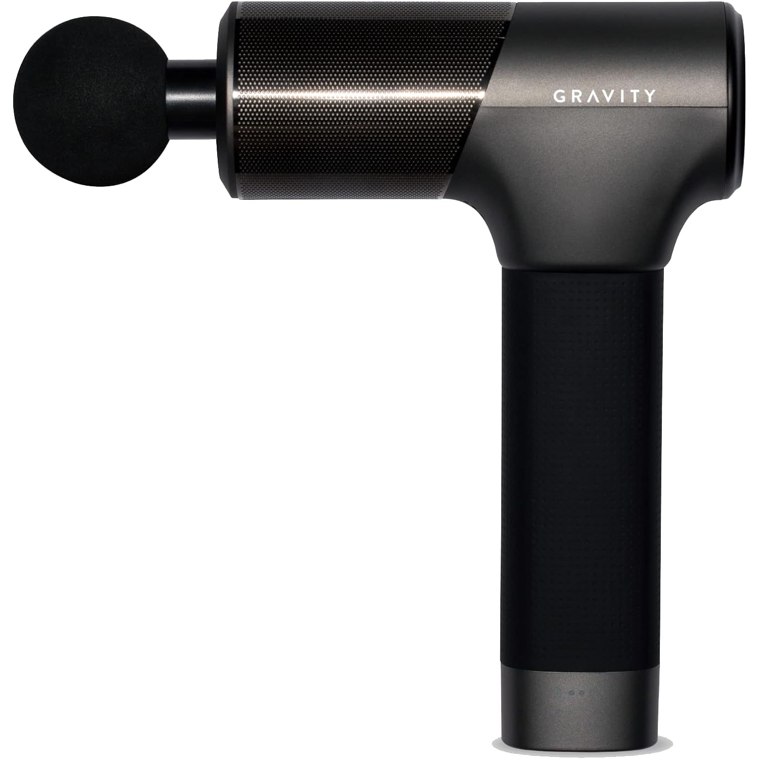 Gravity Massage Gun with Heat, Deep Tissue Handheld Percussion Muscle Massage Gun for Whole Body Pain Relief, Muscle Massager for Athletes, Electric