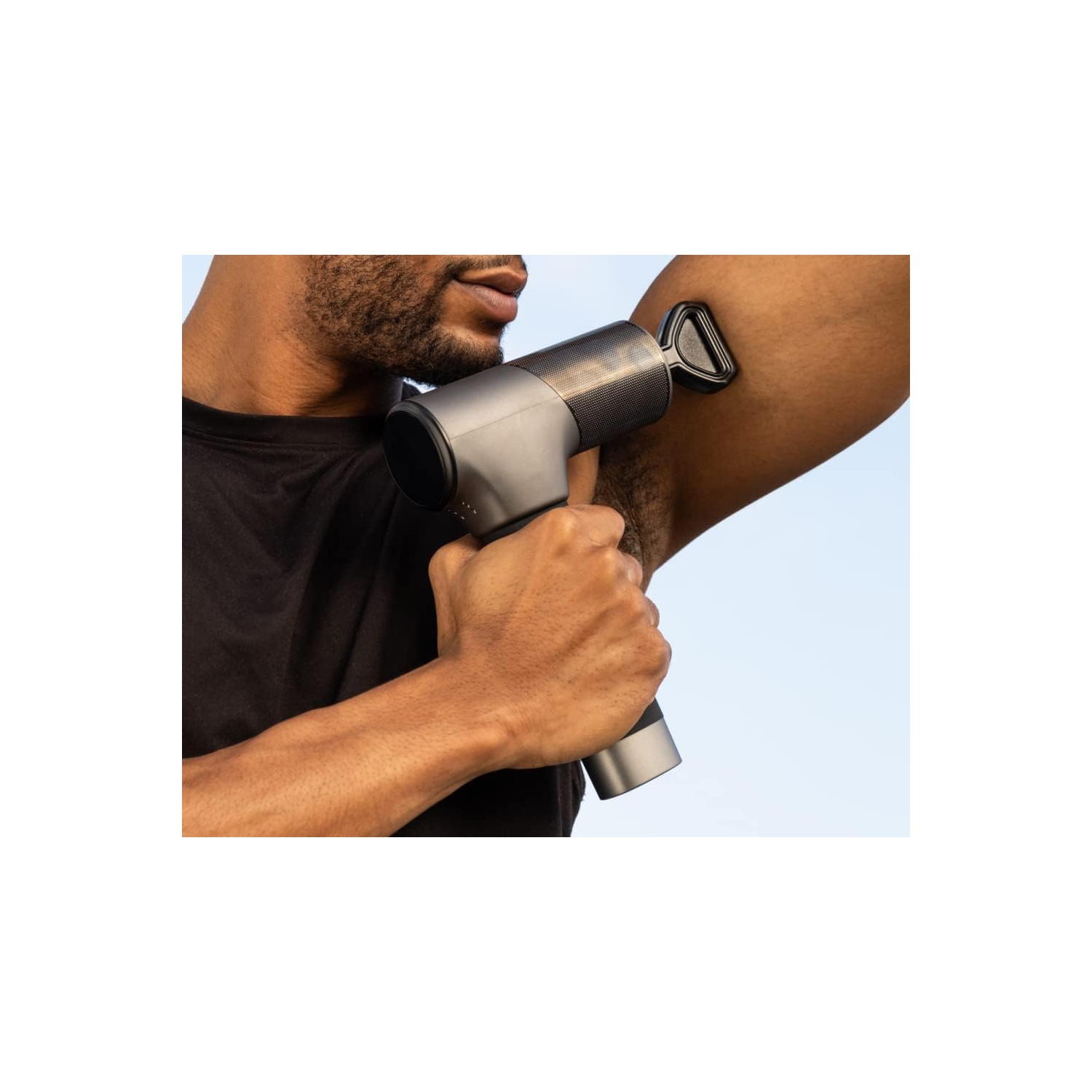 Gravity Massage Gun with Heat, Deep Tissue Handheld Percussion Muscle Massage Gun for Whole Body Pain Relief, Muscle Massager for Athletes, Electric