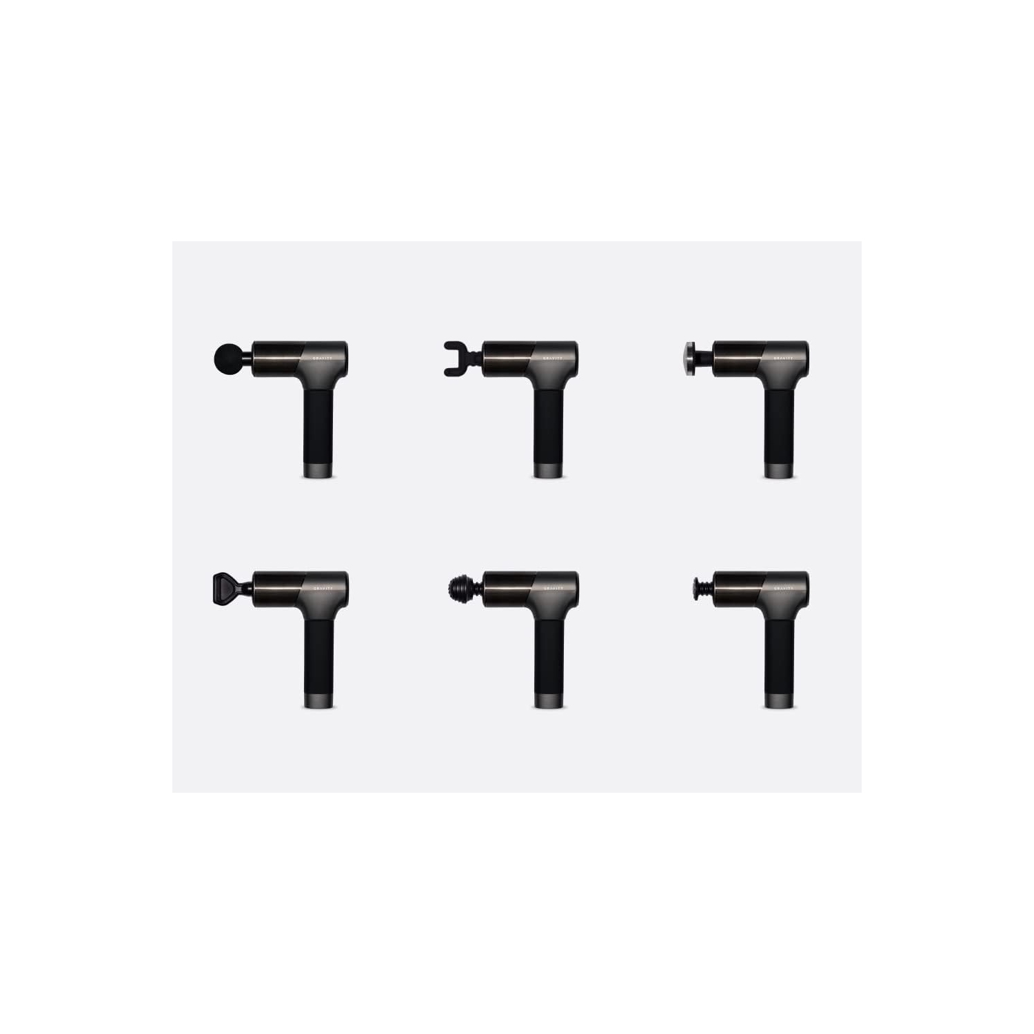 Gravity Massage Gun with Heat, Deep Tissue Handheld Percussion Muscle Massage Gun for Whole Body Pain Relief, Muscle Massager for Athletes, Electric