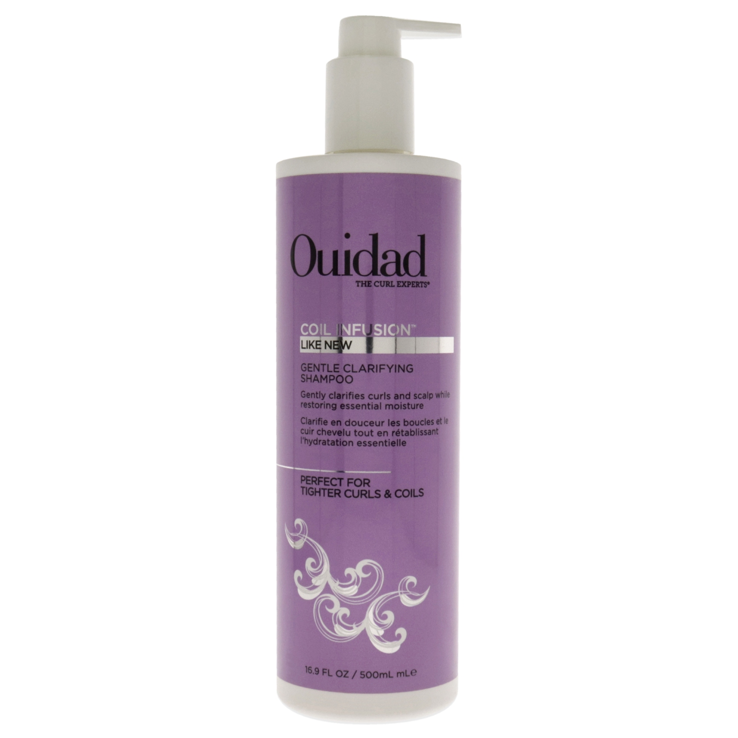 Coil Infusion Like New Gentle Clarifying Shampoo by Ouidad for Unisex - 16.9 oz Shampoo
