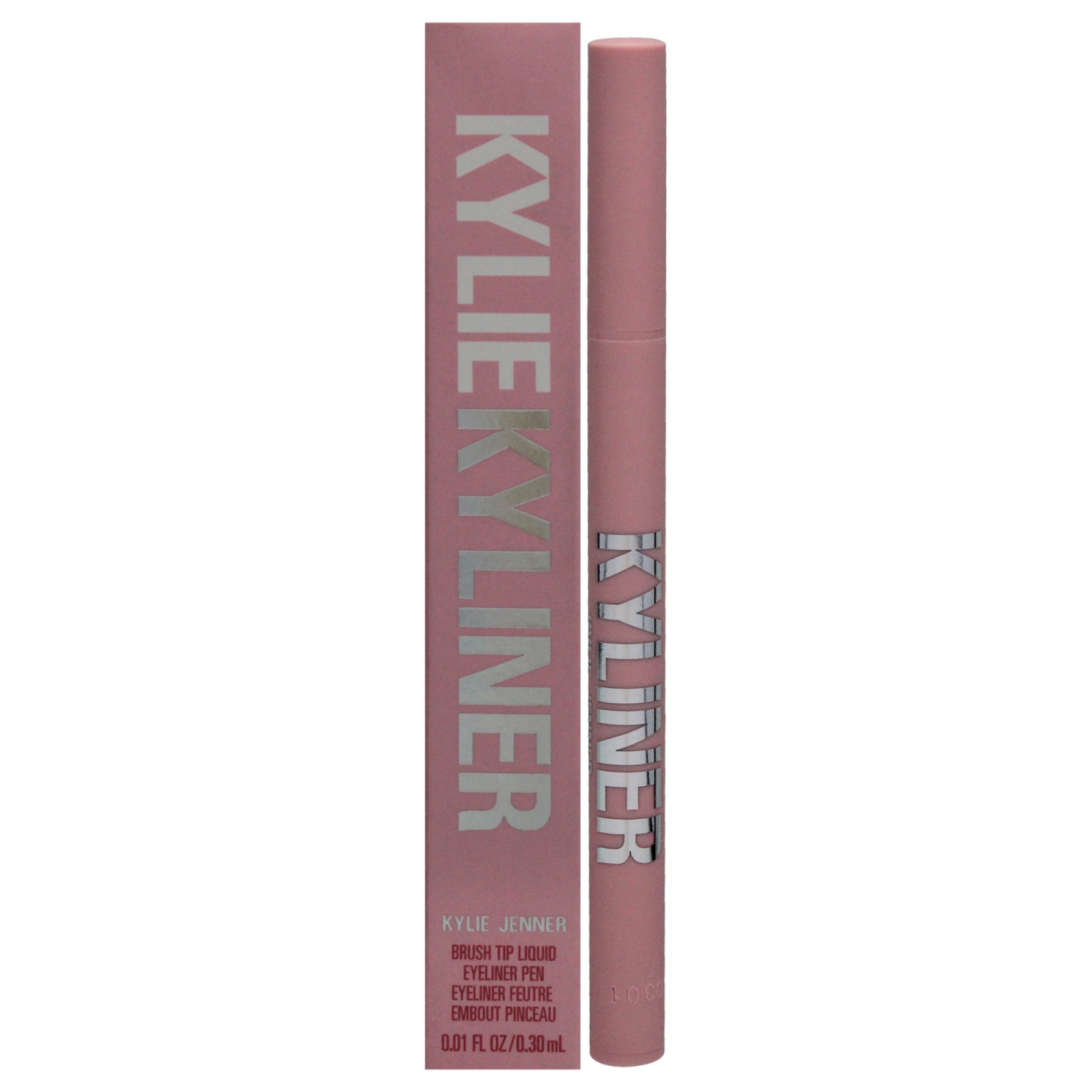 Kyliner Brush Tip Liquid Eyeliner Pen - 001 Black by Kylie Cosmetics for Women - 0.01 oz Eyeliner