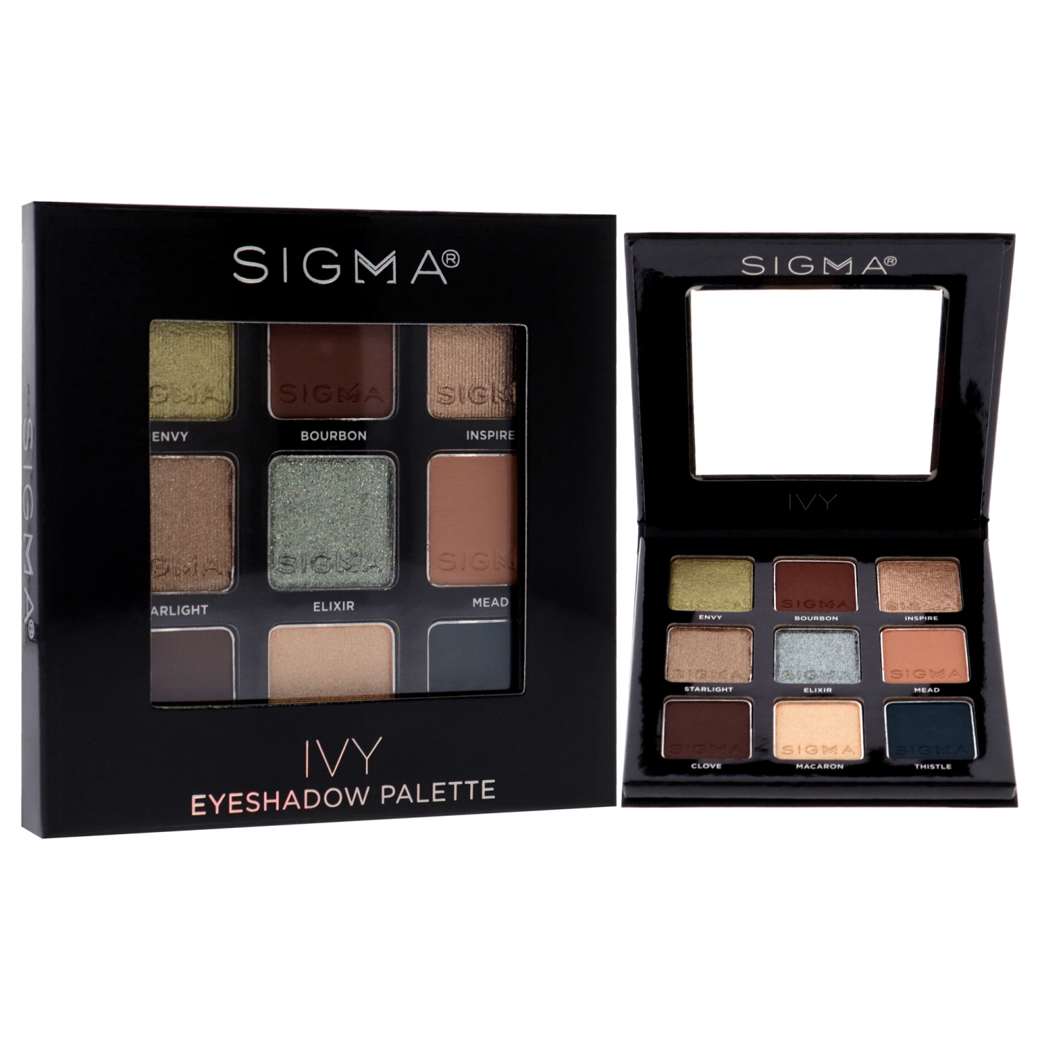 Eyeshadow Palette - Ivy by SIGMA for Women - 0.032 oz Eye Shadow