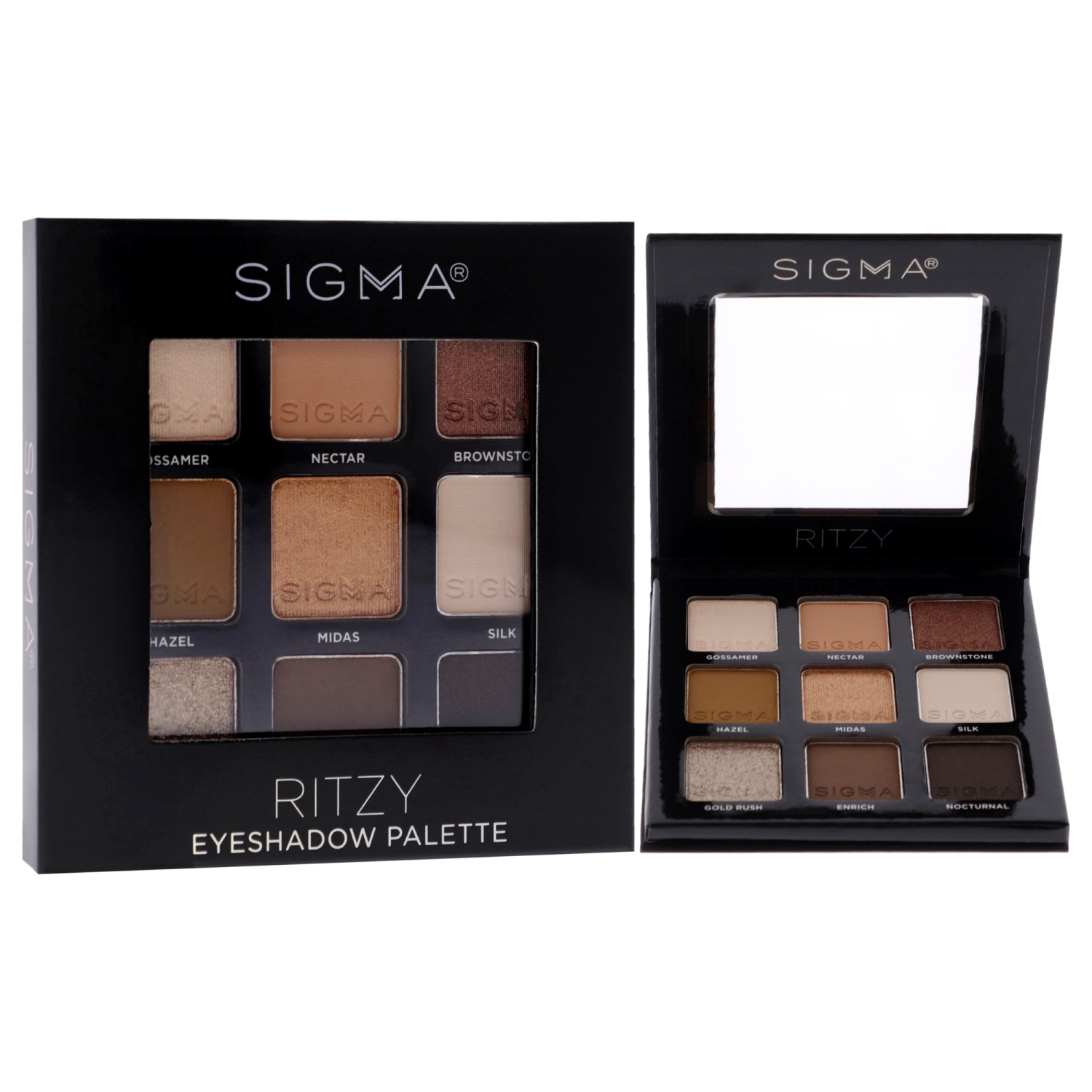 Eyeshadow Palette - Ritzy by SIGMA for Women - 0.32 oz Eye Shadow