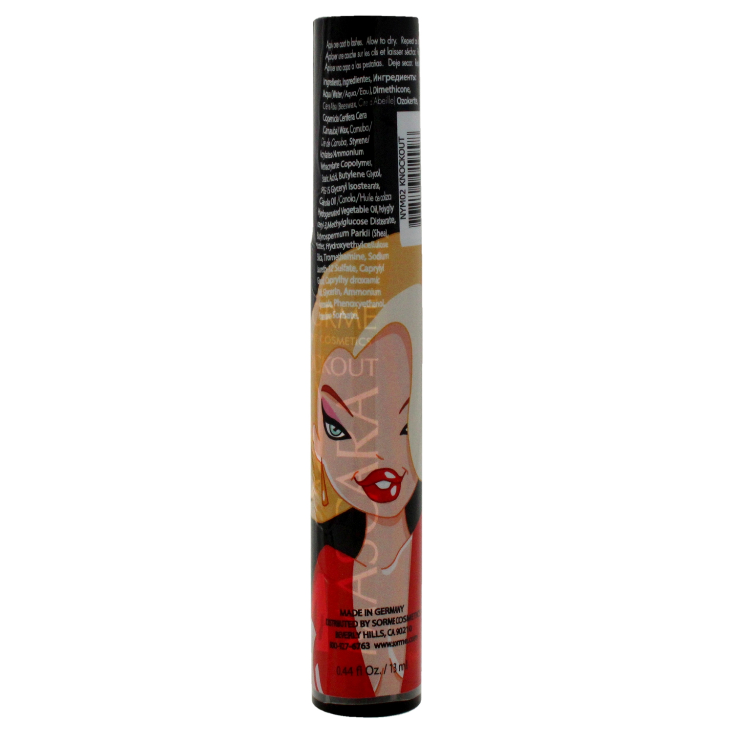 NYM Mascara - Knockout by Sorme Cosmetics for Women - 0.44 oz Mascara