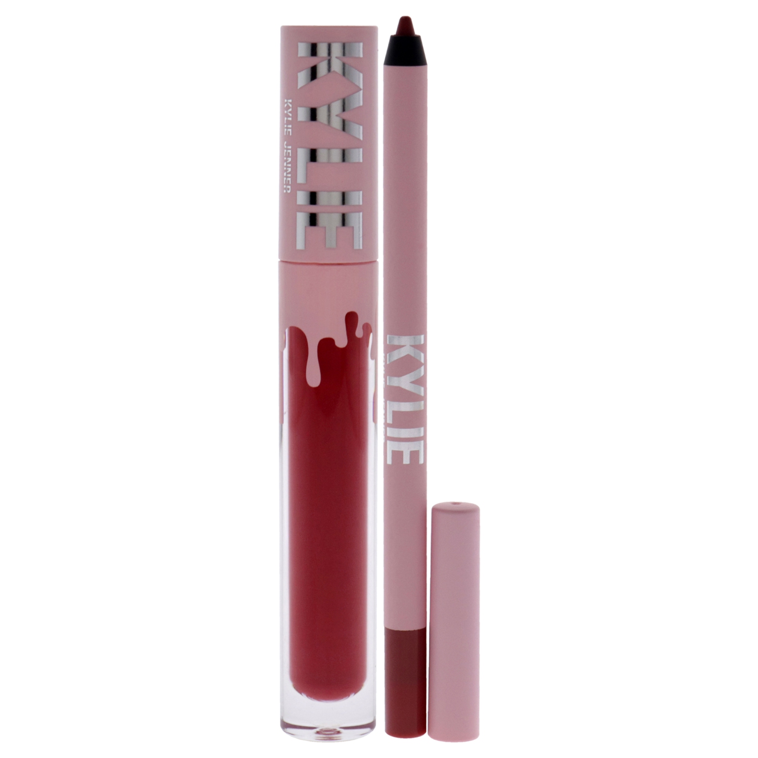 Trousse à lèvres mate - 401 Victoria by Kylie Cosmetics for Women - 2 rouge à lèvres liquide mat 0,10&nbsp;oz PC, crayon à lèvres 0039&nbsp;oz