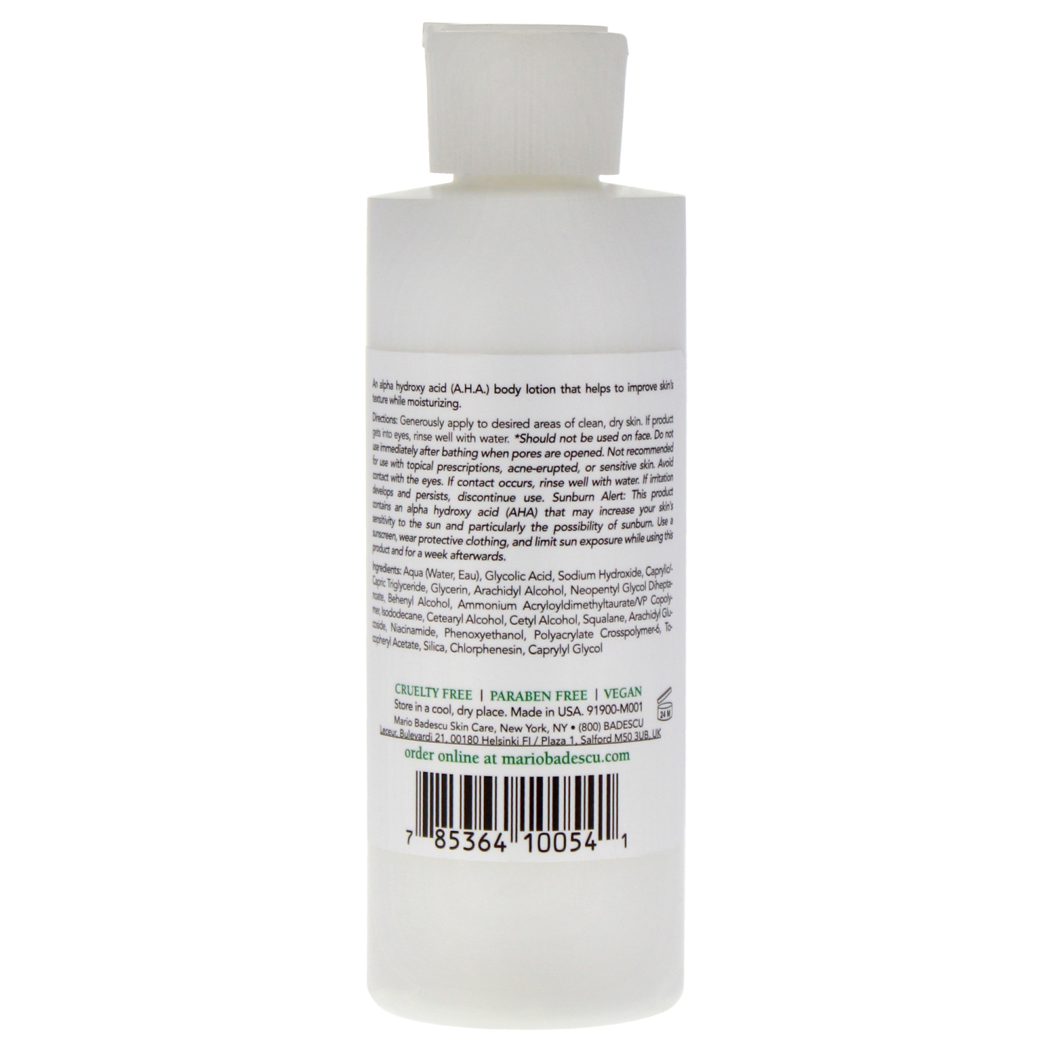 AHA Body Lotion by Mario Badescu for Unisex - 6 oz Body Lotion