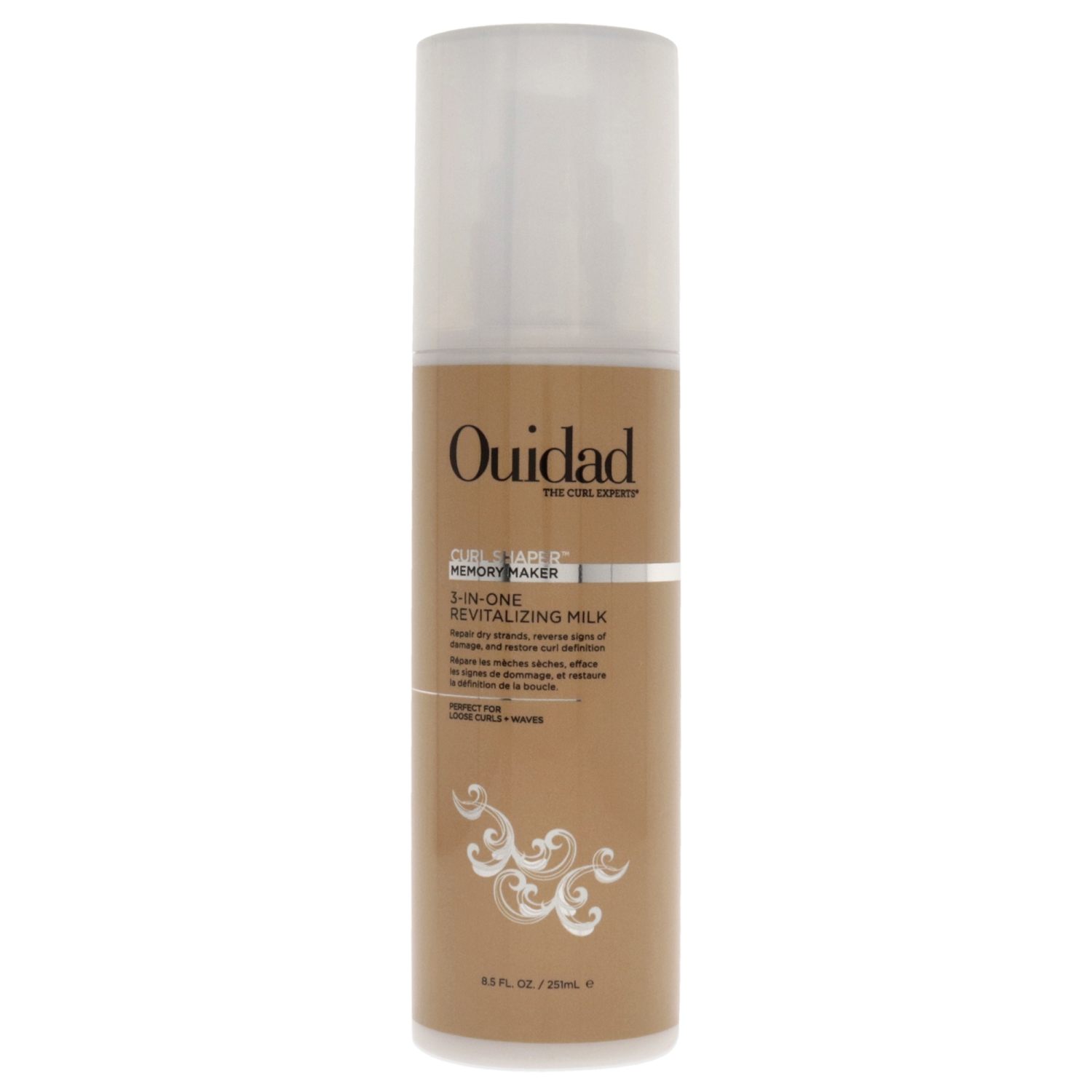 Curl Shaper Memory Maker 3-in-One Revitalizing Milk by Ouidad for Unisex - 8.5 oz Treatment