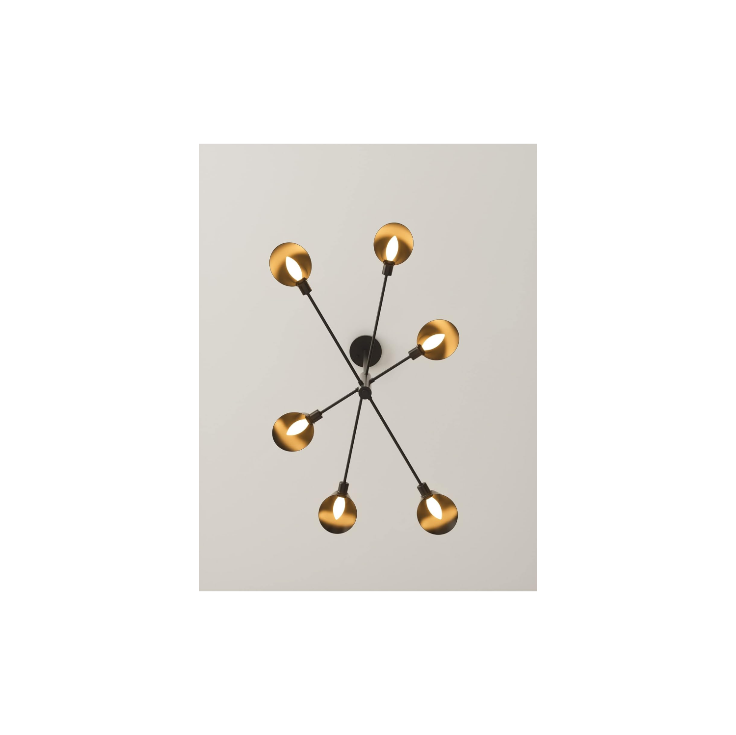 BAZZ Fugio Pendant Light Fixture 2400 Lumens-2700K, Black, P20064BK1