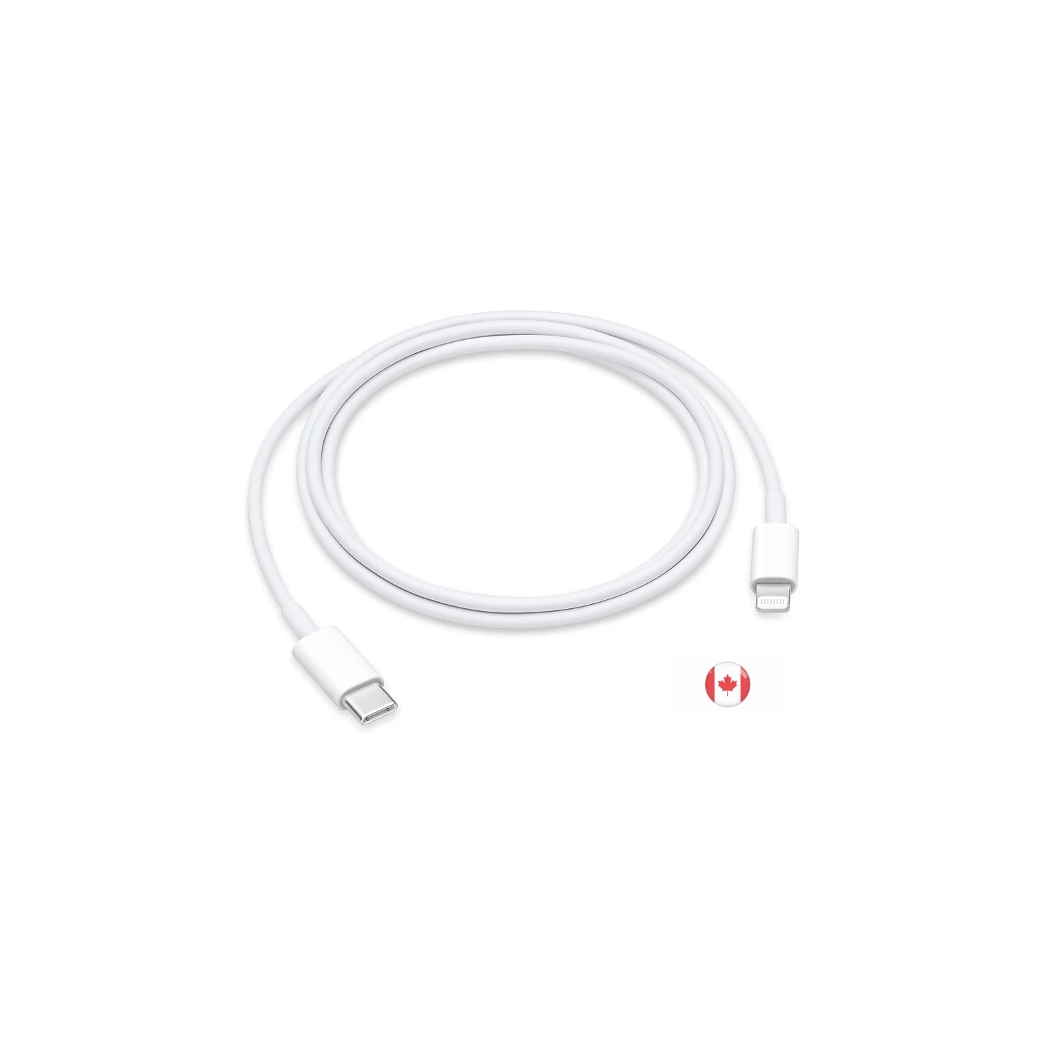 1 Meter 20W USB C to Lightning 8-Pin Charger Cable - Fast Charging Cord for iPhone 14, 13, 12, 11/Mini/Pro/ProMax/iPad 8/Pro - White