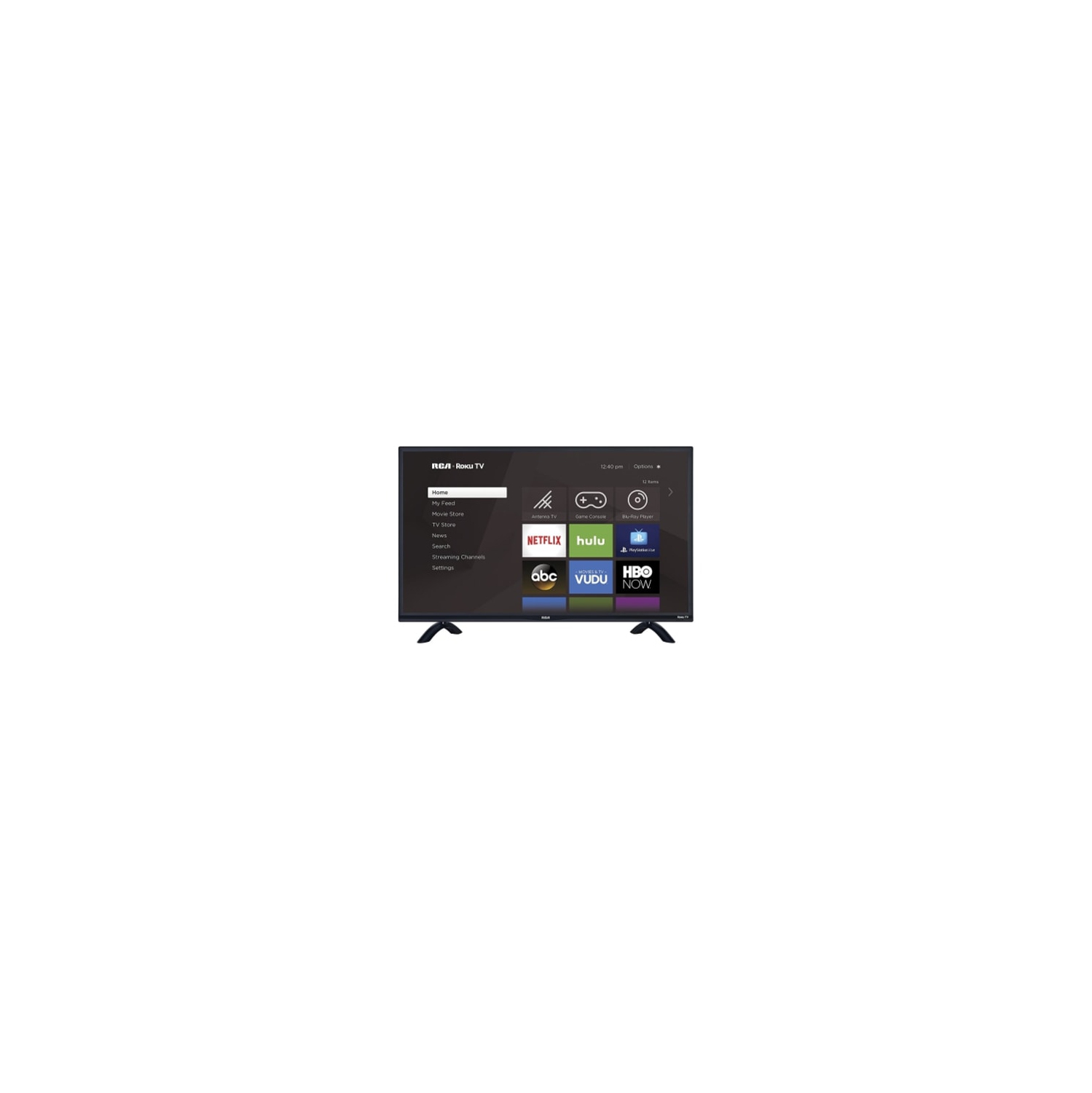 Open Box-RCA 32" Class HD (720P) Roku Smart LED TV (RTR3261-CA)