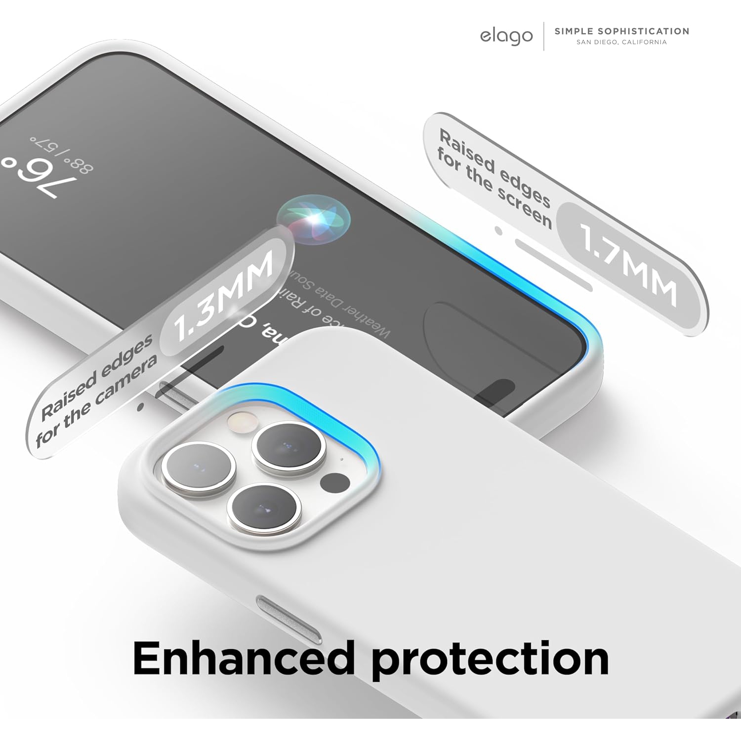elago Magnetic Silicone Case Compatible with iPhone 15 Pro Max Case 6.7 Inch Compatible with All MagSafe Accessories - Built-in Magnets, Soft Grip