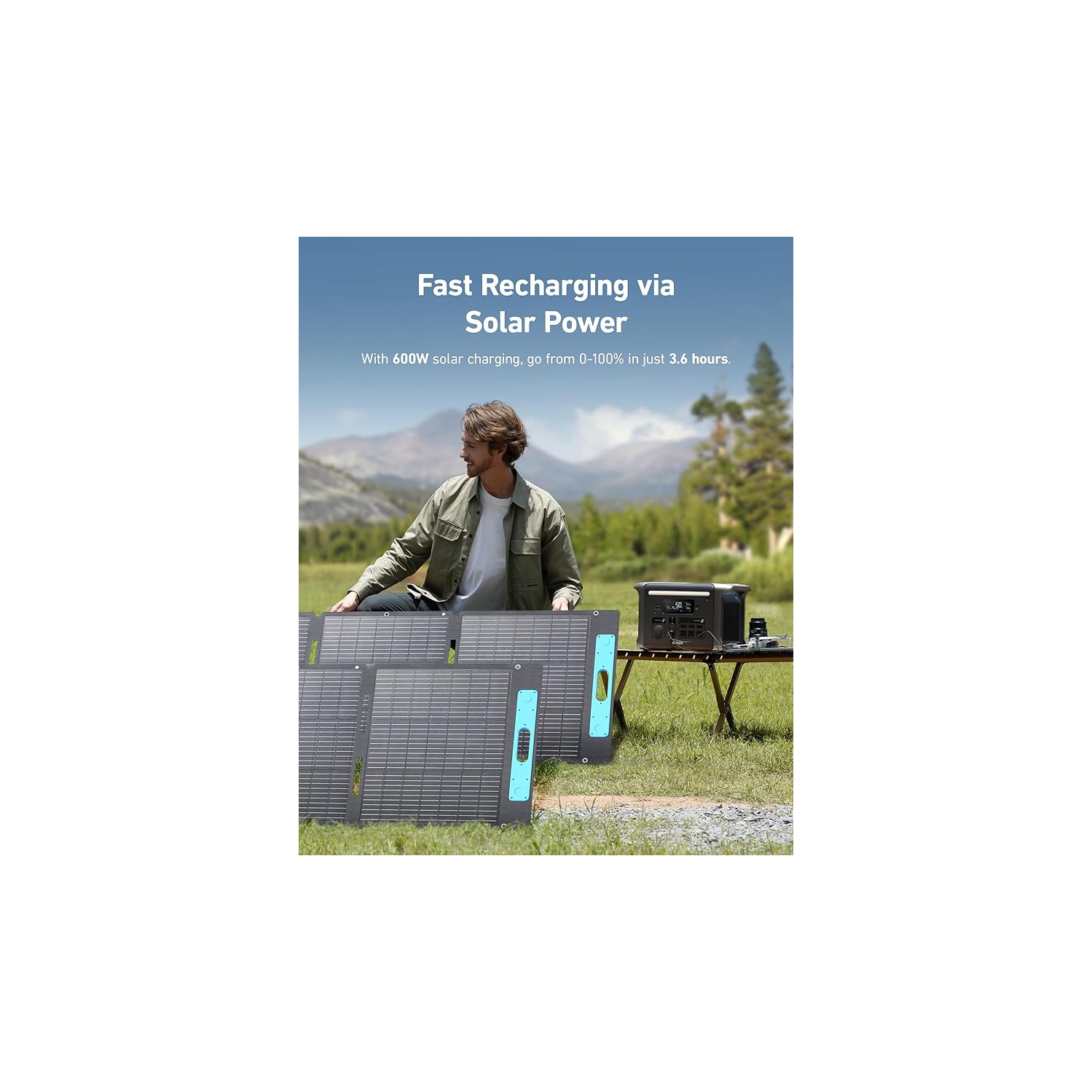 Station d'alimentation portative SOLIX F1500 d'Anker - 1536Wh｜1800&nbsp;W
