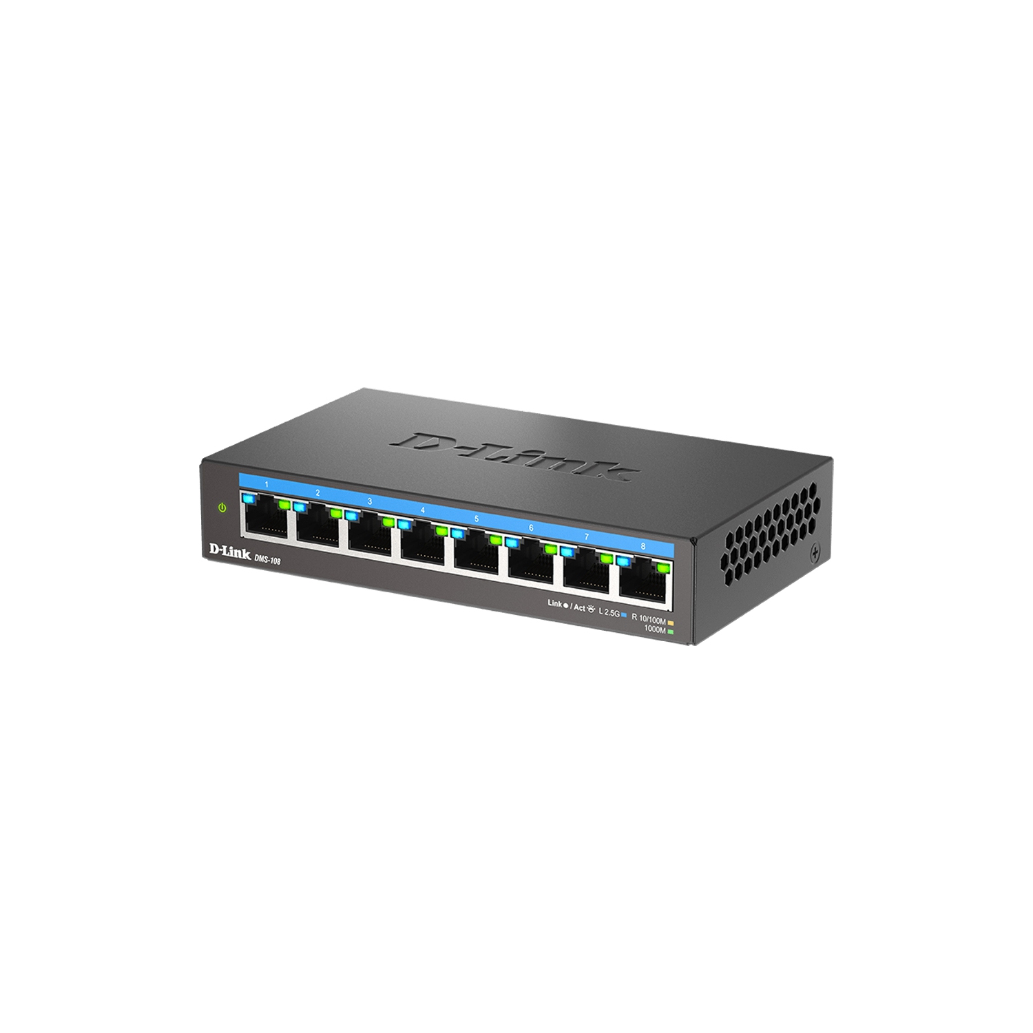 Commutateur non géré multiGigabit à 8 ports DMS-108 de D-Link