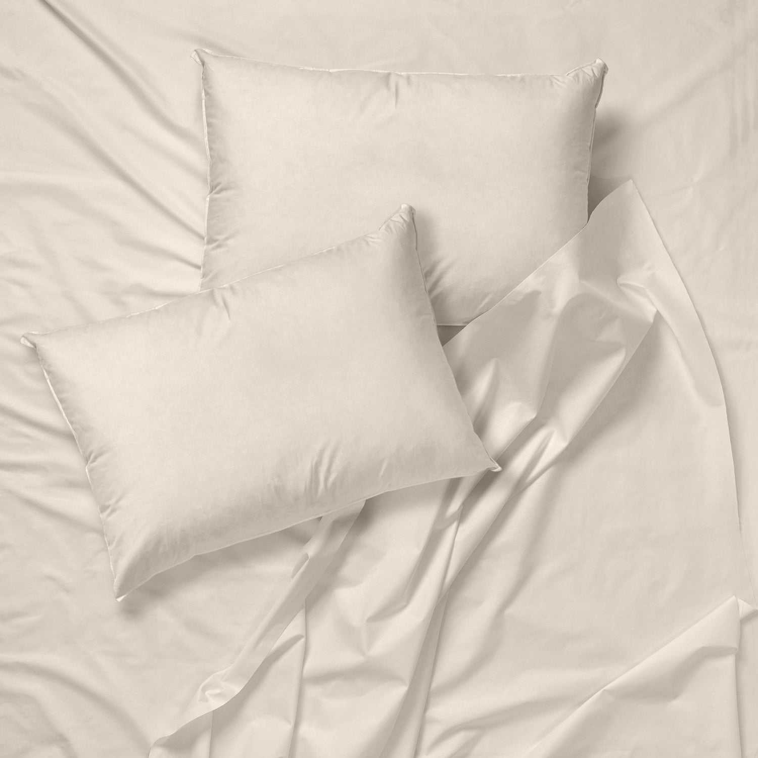 Cotton House - 100% Egyptian Cotton Sheet Set, 600 Thread Count, King Size, Beige