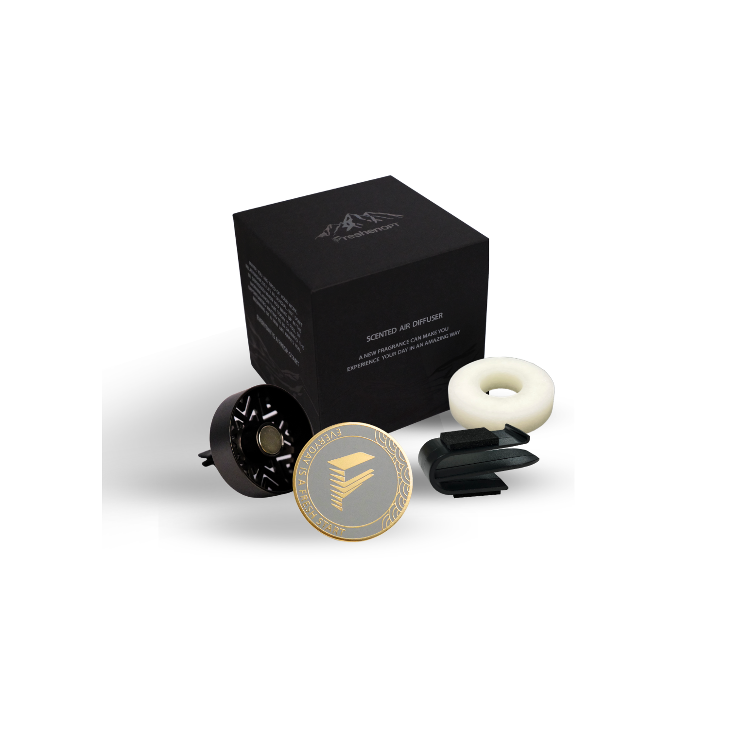 Pince de bouche d'air pour diffuseur d'arôme de voiture FreshenOPT pour modèles Tesla, diffuseur d'air parfumé, décoration de voiture