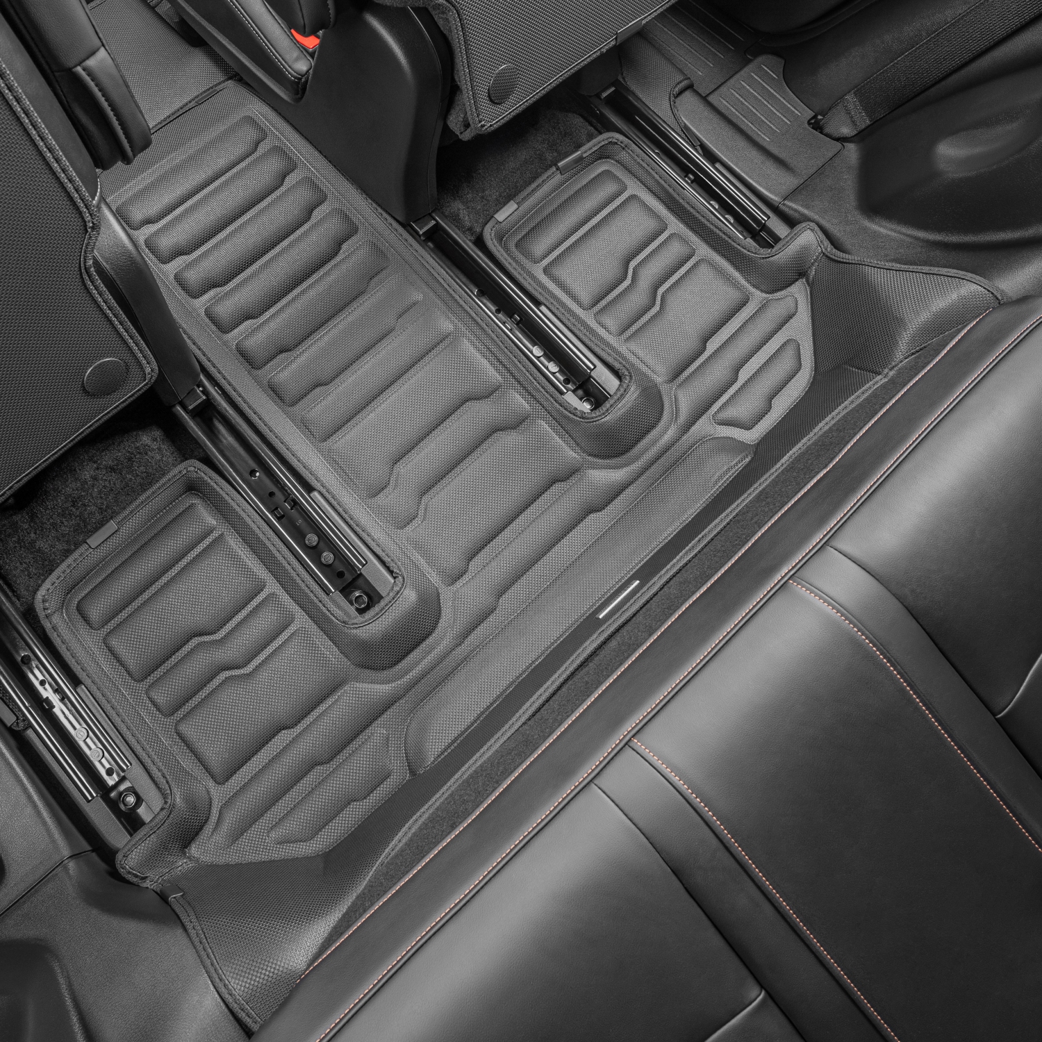 TuxMat - For Mazda CX-90 7-Seater PHEV 2024-2026 Models - Custom Car Mats - Maximum Coverage, All Weather, Laser Measured - This Full Set Includes