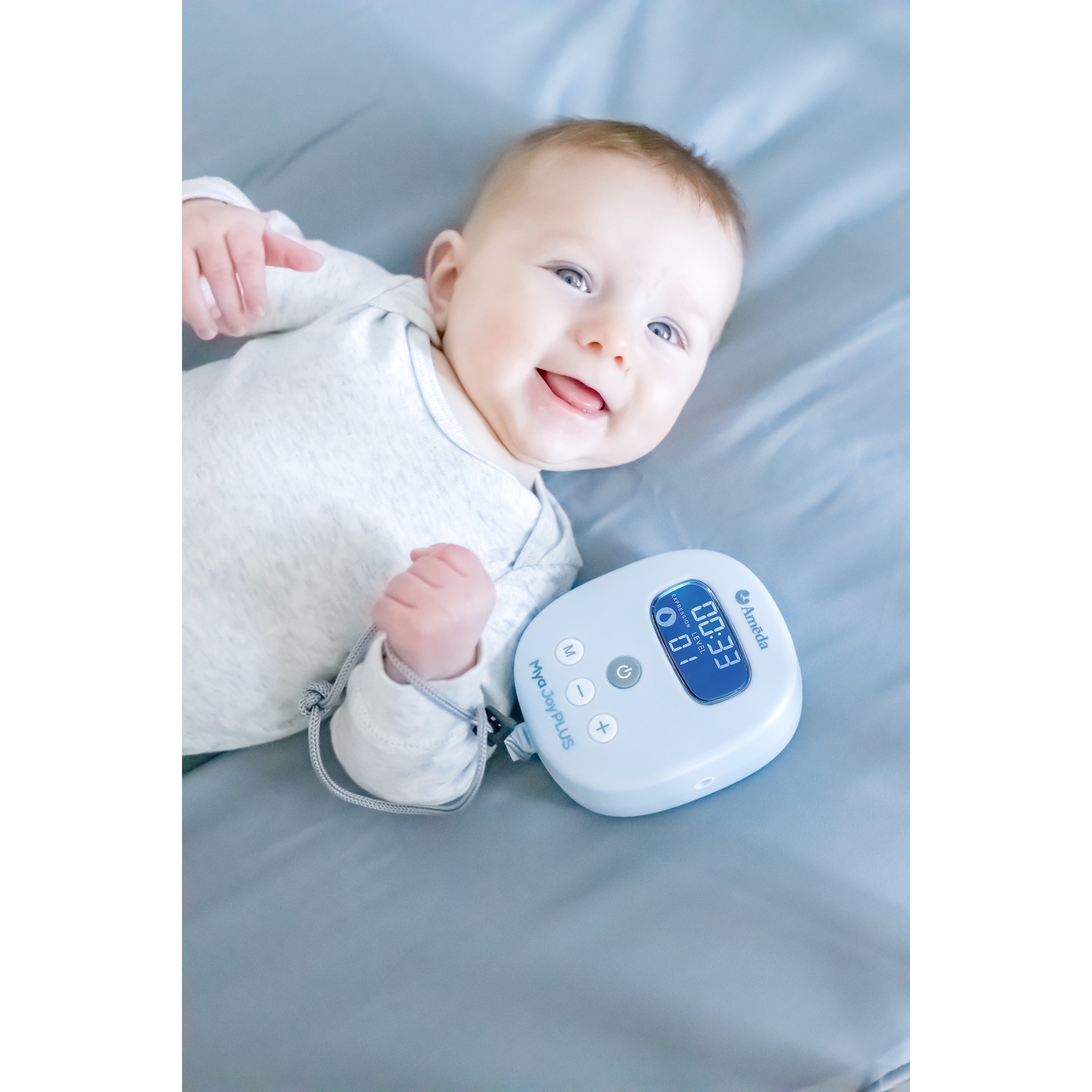 Ameda Mya Joy PLUS Rechargeable, Quiet, and Portable Double Breast Pump