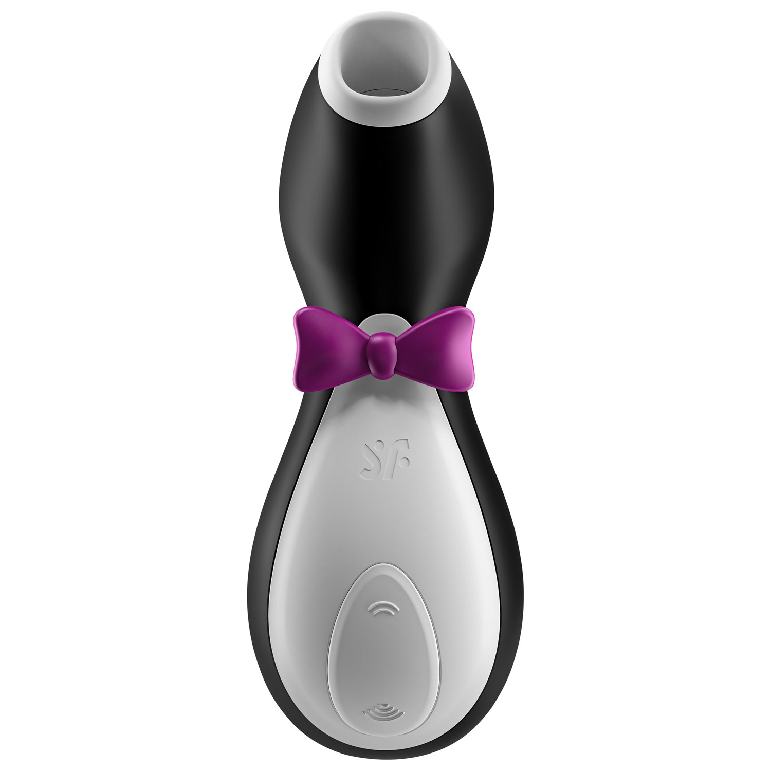 Stimulateur à l'air en forme de pingouin Satisfyer Pleasure - Noir/Blanc