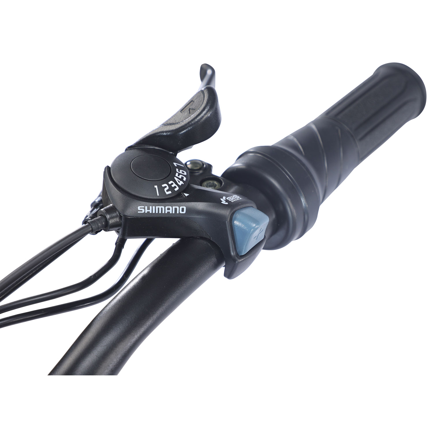 Vélo de transport électrique repliable à cadre bas PowerPath de GoTyger - Noir