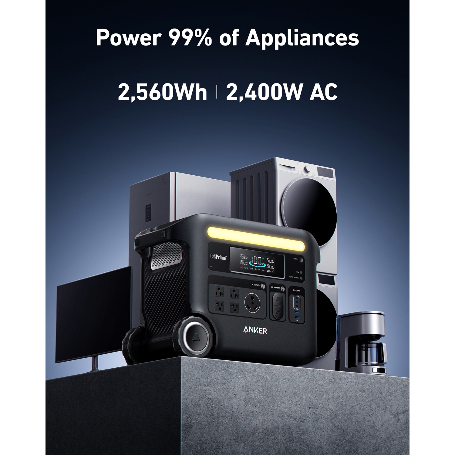 Anker — Générateur solaire SOLIX F2600