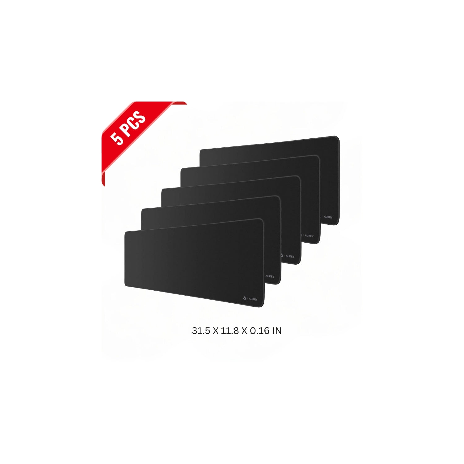 [PAQUET DE 5] TAPIS DE SOURIS DE JEU GRAND FORMAT ANTIDÉRAPANT, RÉSISTANT AUX ÉCLABOUSSURES