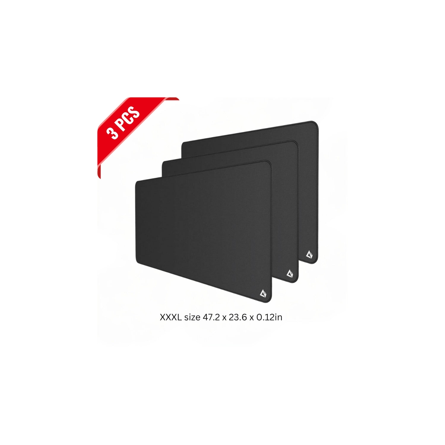 [3 Pack] Gaming Mouse Pad XXXL size 47.2 x 23.6 x 0.12in