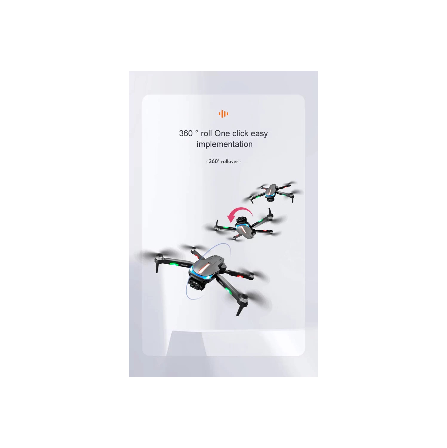 Skyflier RG100 Pro 4K Drone with 4K Camera Drones for adults Obstacle Avoidance WiFi FPV Gesture Control Mini Drones Toys Gifts for Beginners Auto