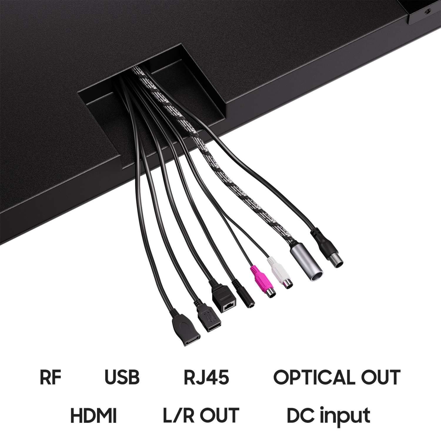 SYLVOX TV salle de bain, TV Smart Mirror 24", nouvelle Google TV Prise en charge WiFi Assistant Google Bluetooth, TV HD 1080P, TV étanche IP65 pour