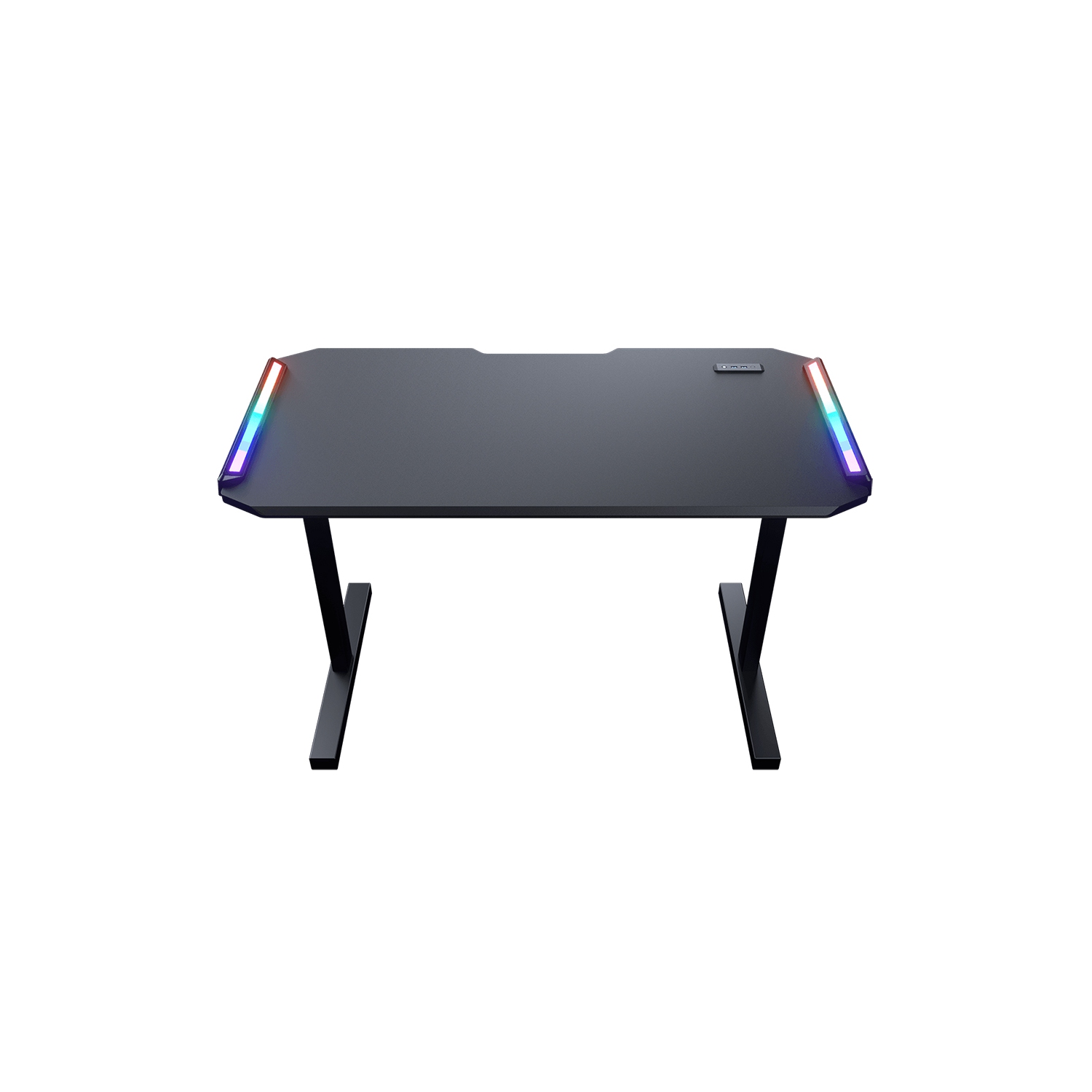 Cougar DEIMUS 120 RGB bureau de jeu - durable et robuste - Surface antirayure - Boîte de commande I/O - Plateau de câble - Noir