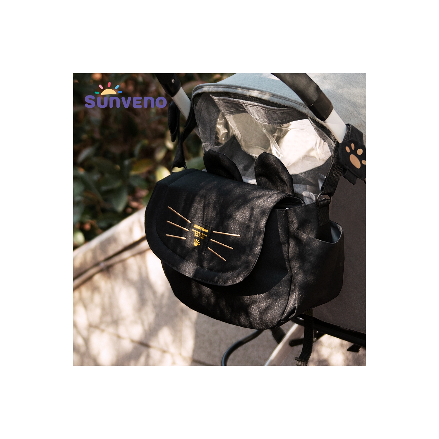 Sunveno Universal Stroller Organizer with Shoulder Strap