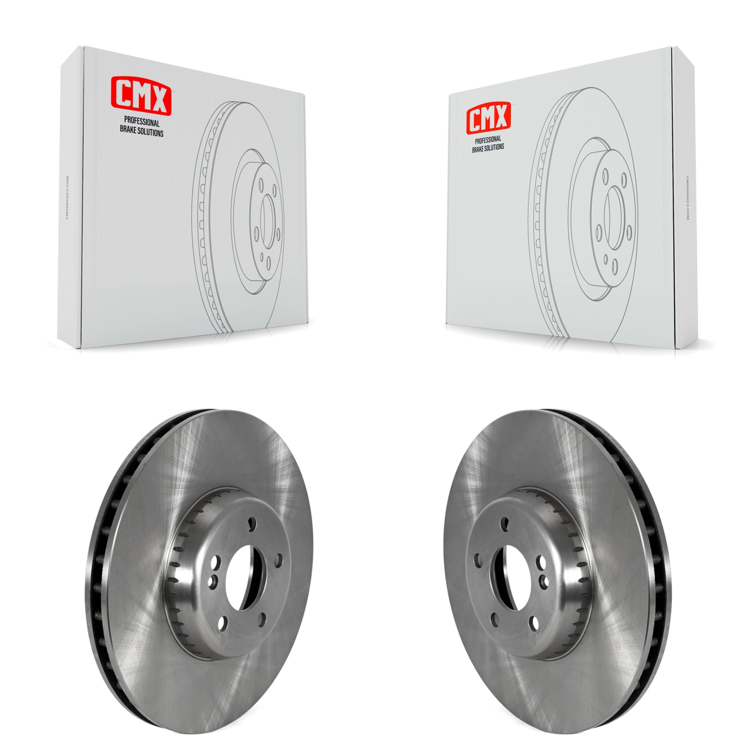 Paire de disques de frein à disque avant pour Mercedes-Benz GLC300 C300 C400 C350e K8-102451