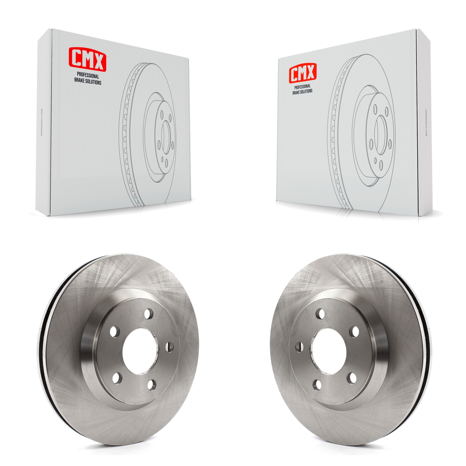 Front Brake Rotors Pair For Chevrolet Impala Buick LeSabre Cadillac DeVille Monte Carlo K8-100103