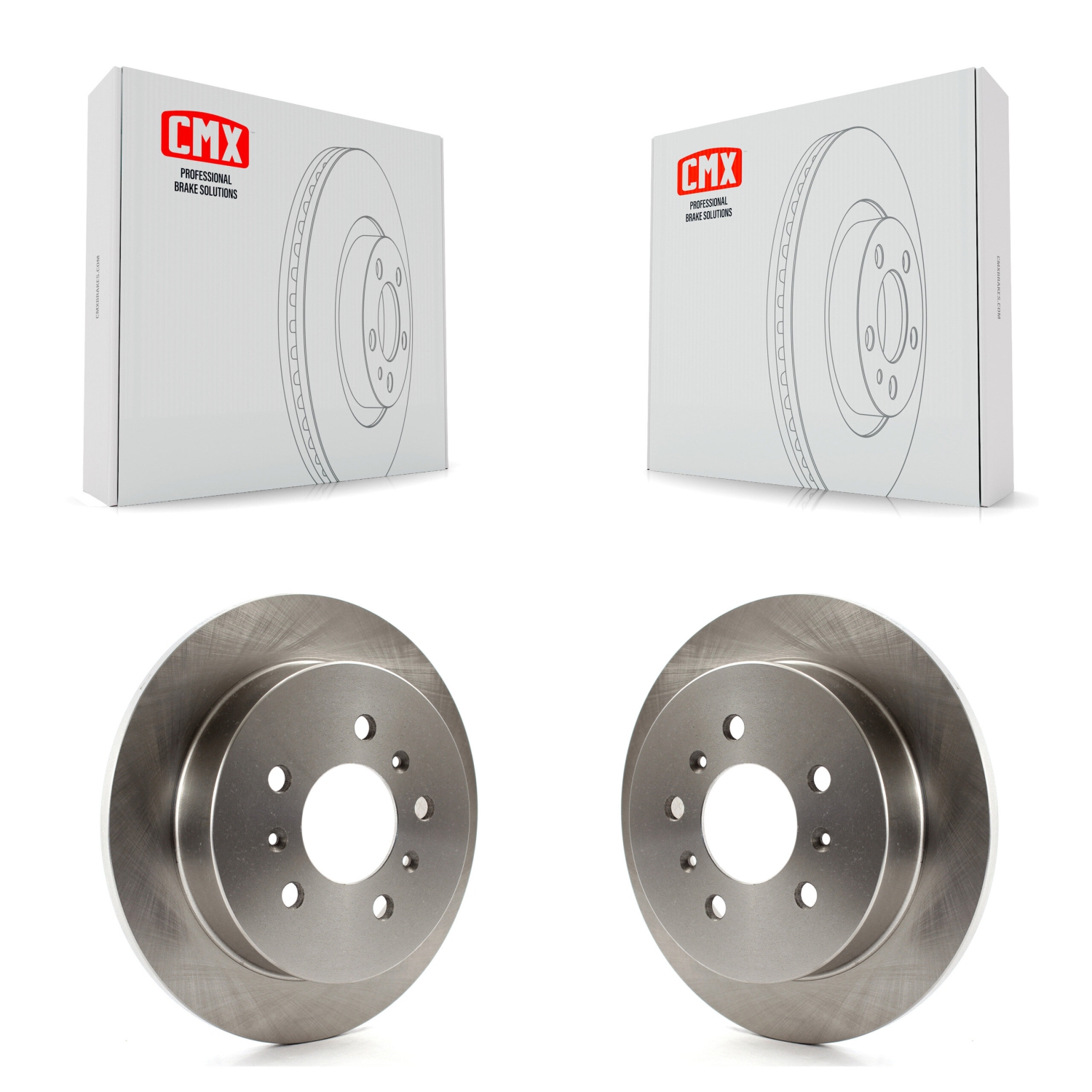 Rear Brake Rotor Pair For Chevrolet Impala Buick Pontiac Grand Am Century Oldsmobile Alero K8-100594