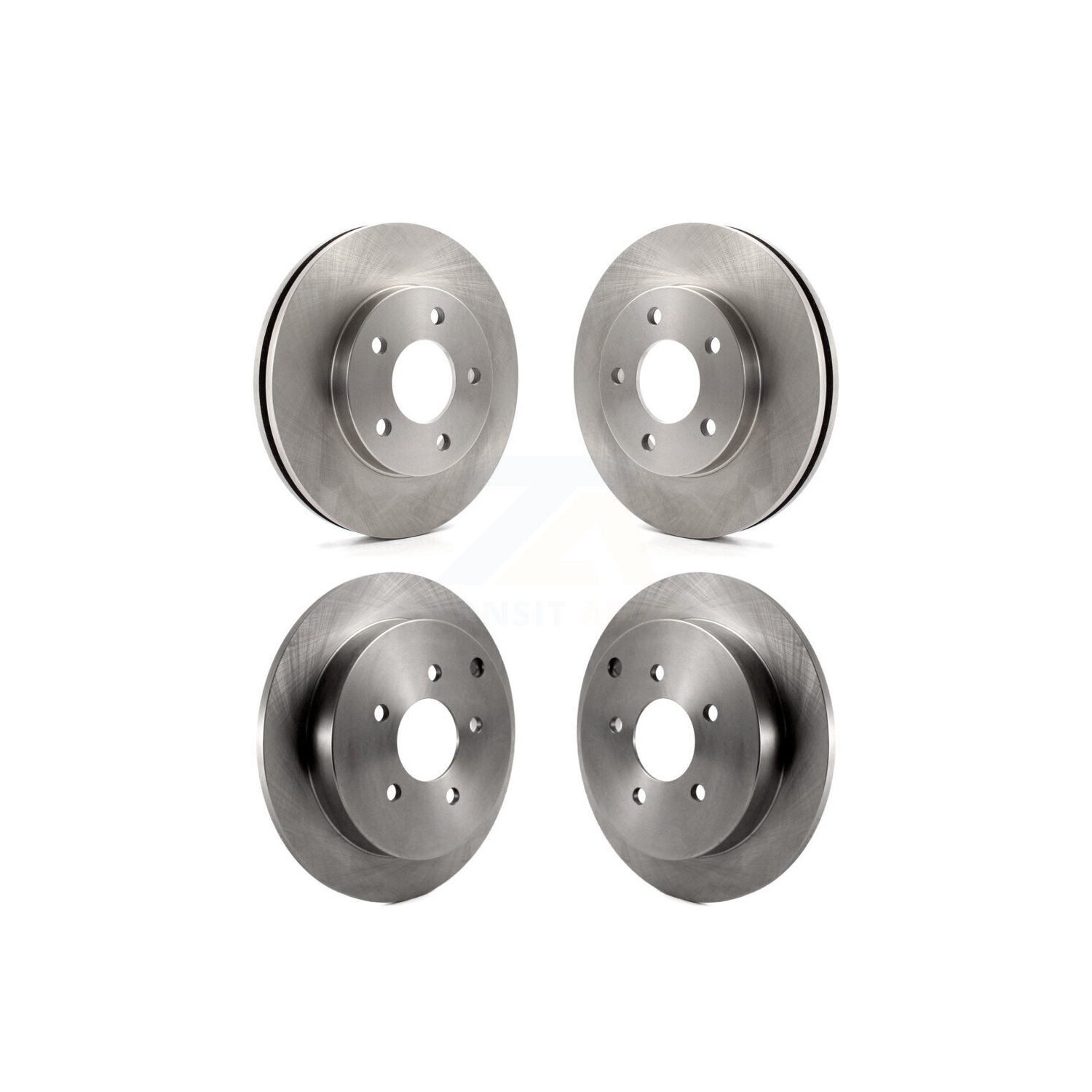 Front Rear Disc Brake Rotors Kit For Buick Rendezvous Pontiac Aztek K8-100991