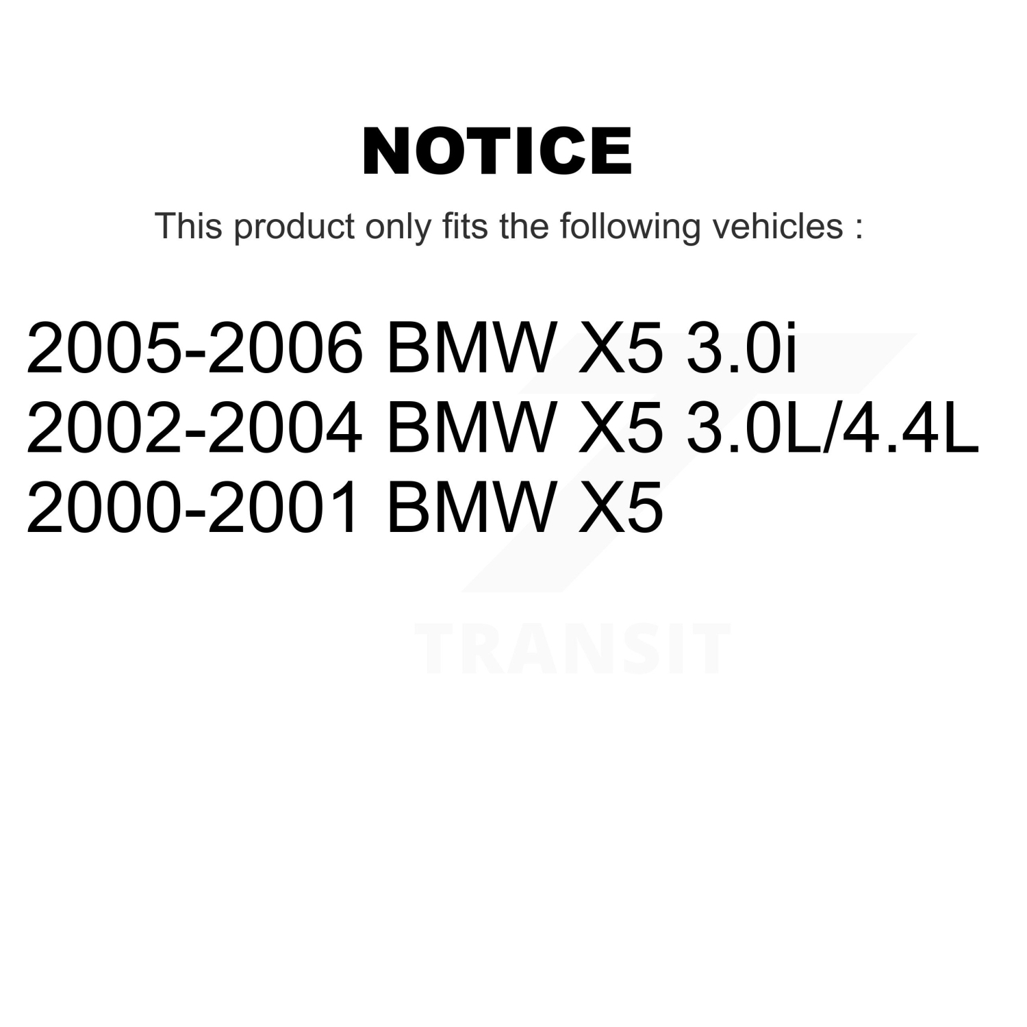 Front Rear Disc Brake Rotors Kit For BMW X5 K8-101310