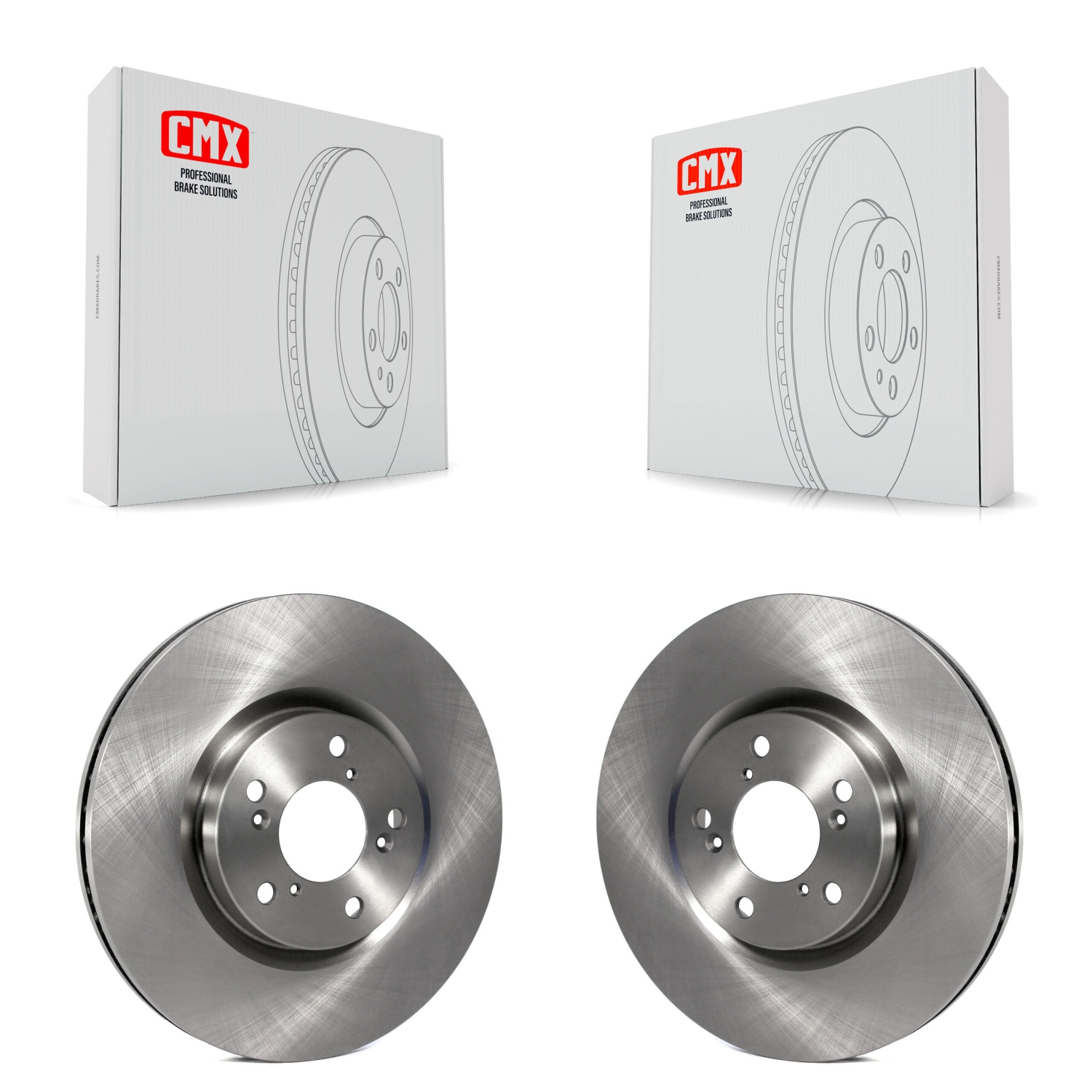 Front Disc Brake Rotors Pair For Honda Pilot Acura MDX RLX ZDX K8-100448