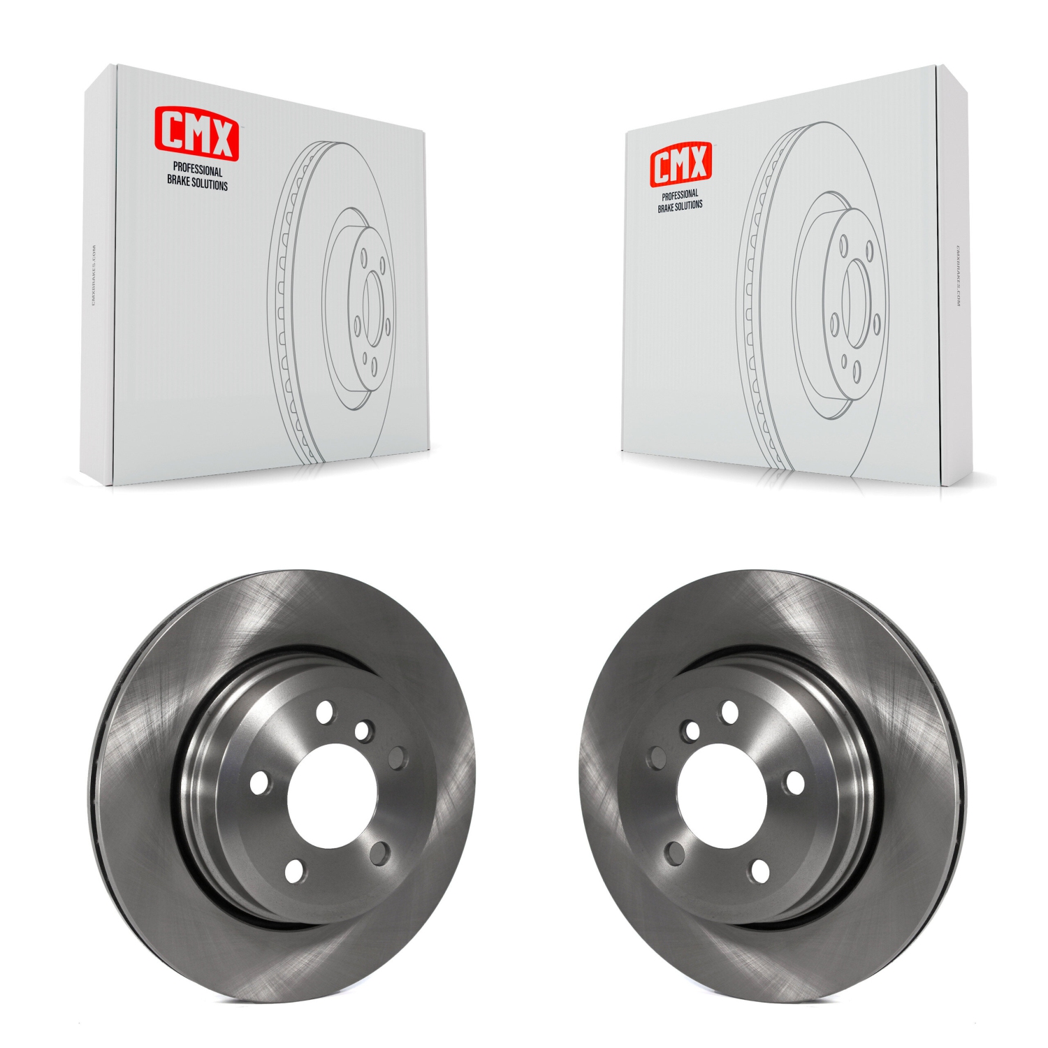 Rear Disc Brake Rotors Pair For 2004-2010 BMW X3 K8-100828