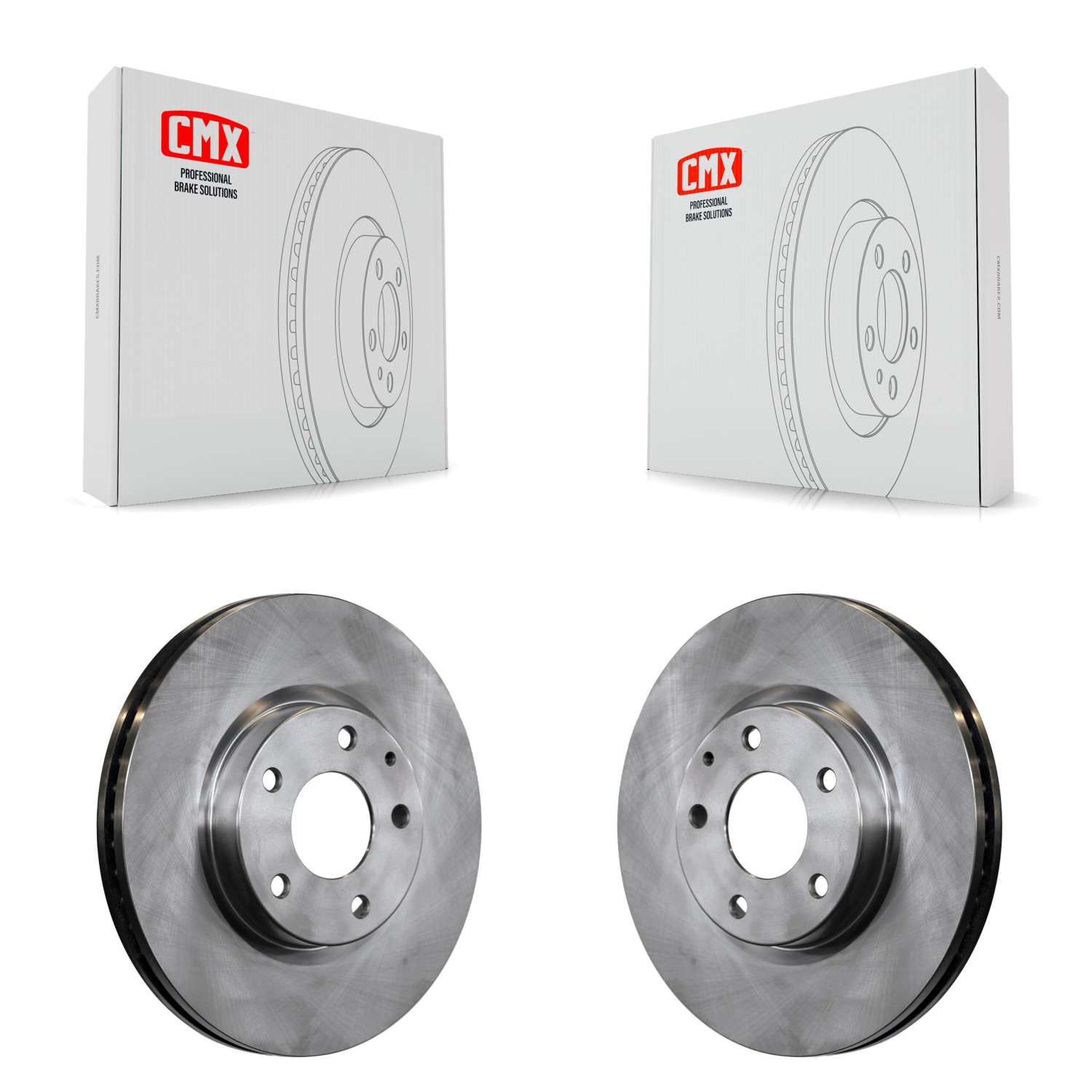 Front Disc Brake Rotors Pair For Mazda CX-5 6 K8-100531