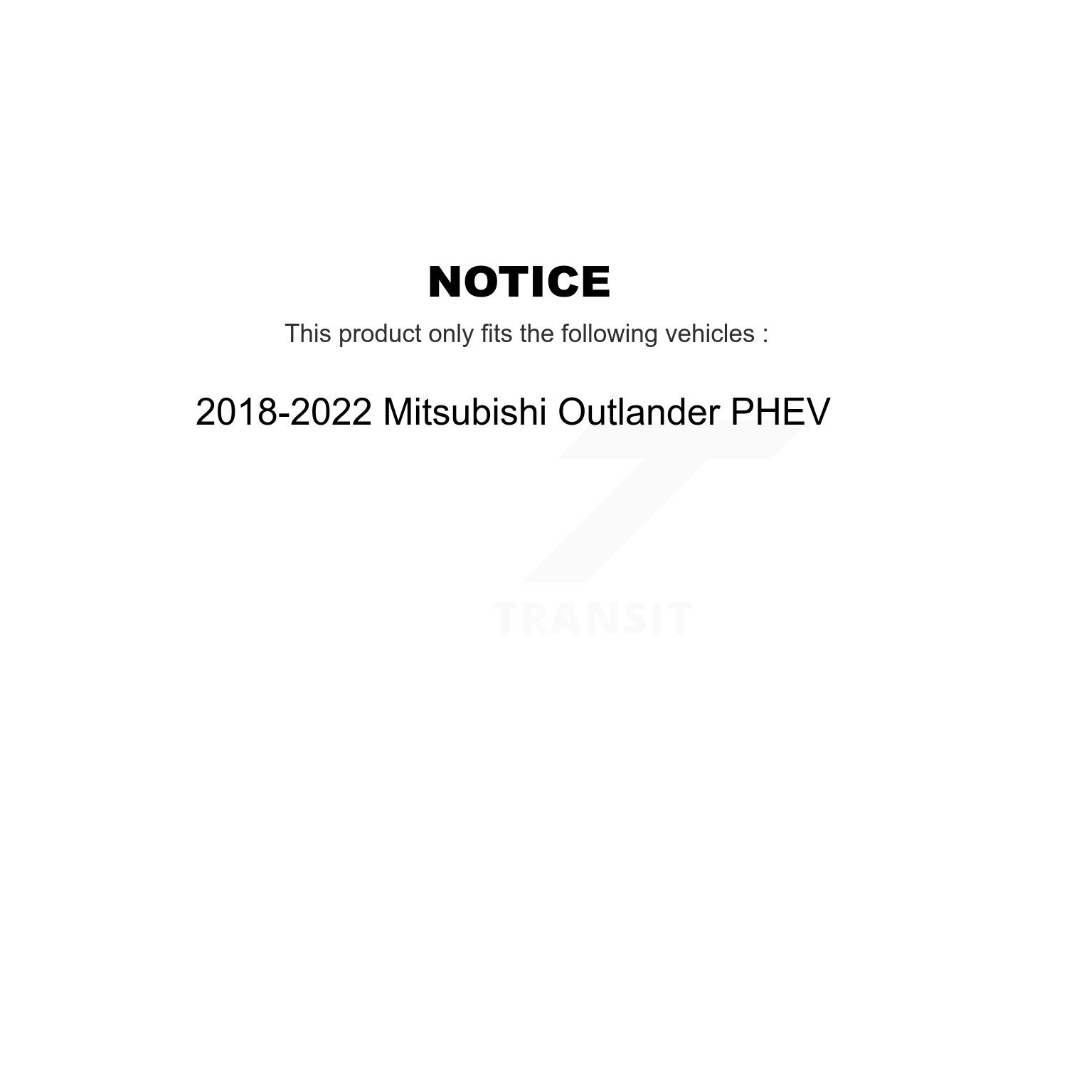 Front Rear Disc Brake Rotors Kit For 2018-2022 Mitsubishi Outlander PHEV K8-101406