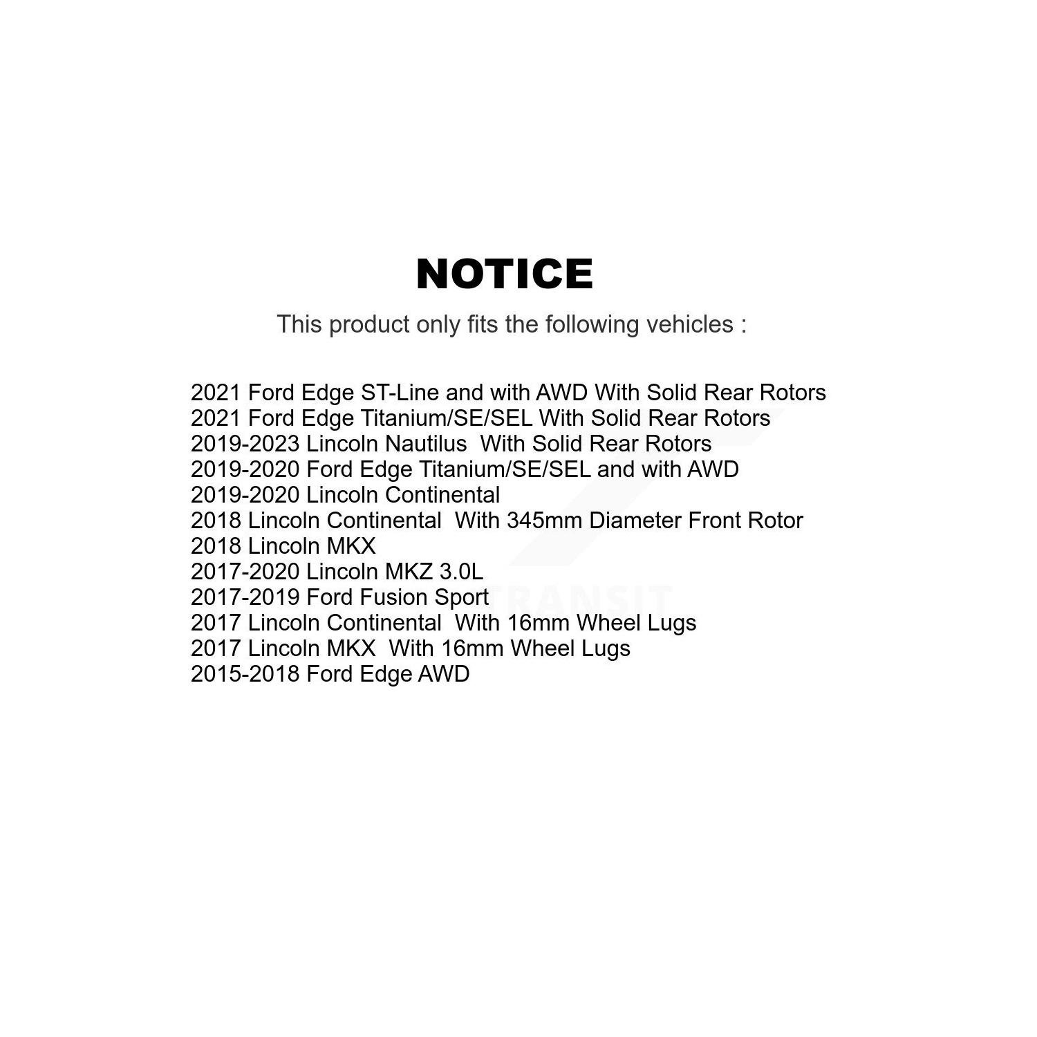 Front Rear Drilled Slot Disc Brake Rotor Kit For Ford Edge Fusion Lincoln Nautilus MKX MKZ KD-100241