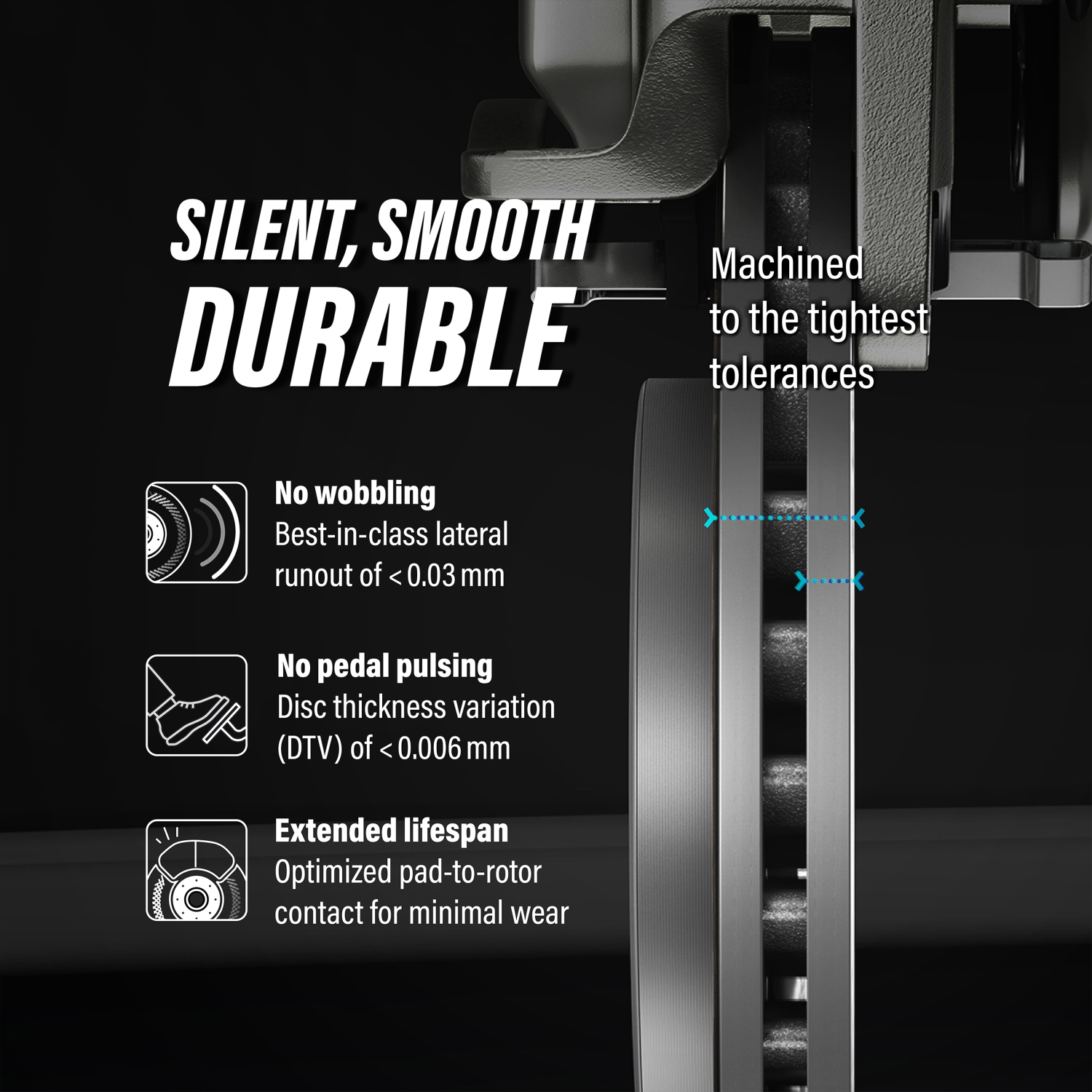 Front Coated Disc Brake Rotors Kit For Volkswagen Touareg Porsche Cayenne KG-101483