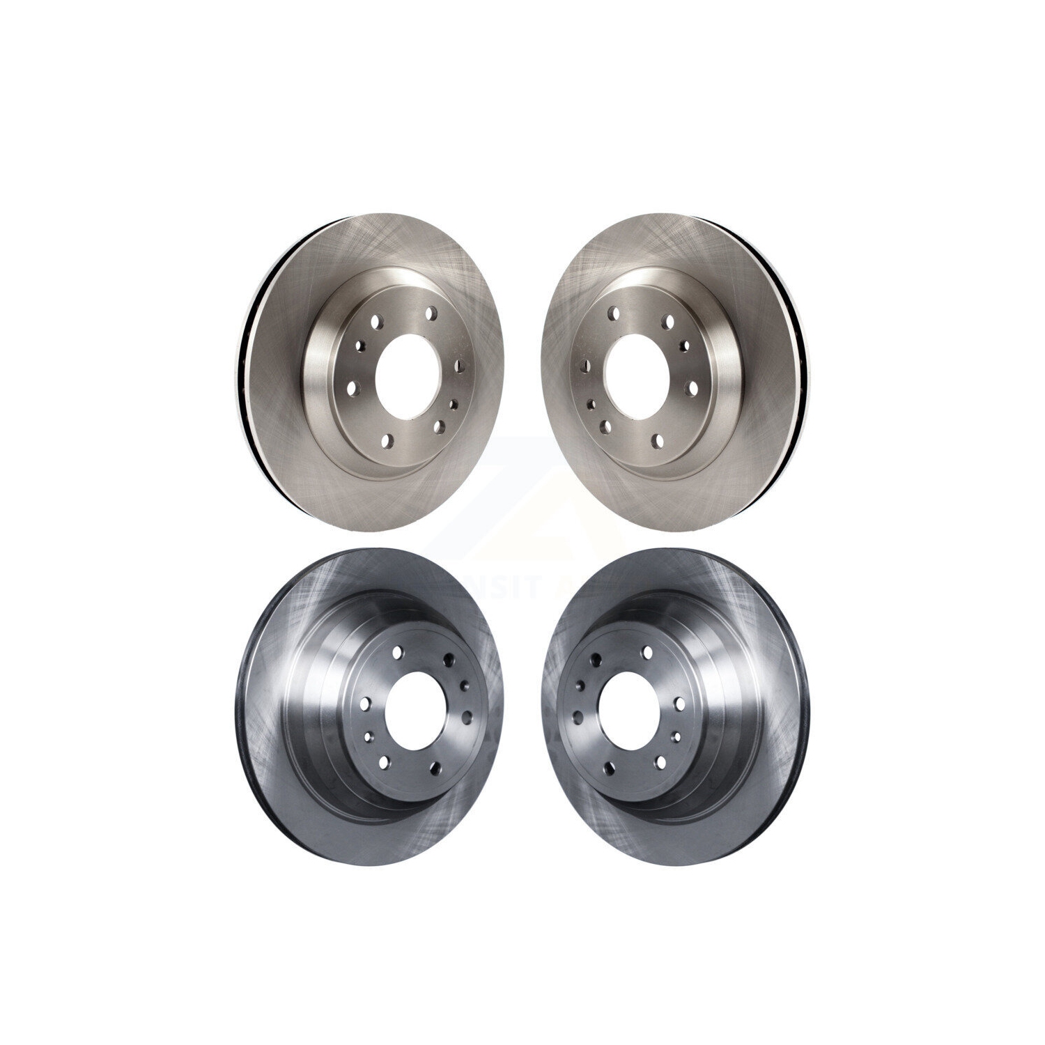 Front Rear Brake Rotors Kit For GMC Envoy Chevrolet Trailblazer Oldsmobile Bravada Buick K8-100994