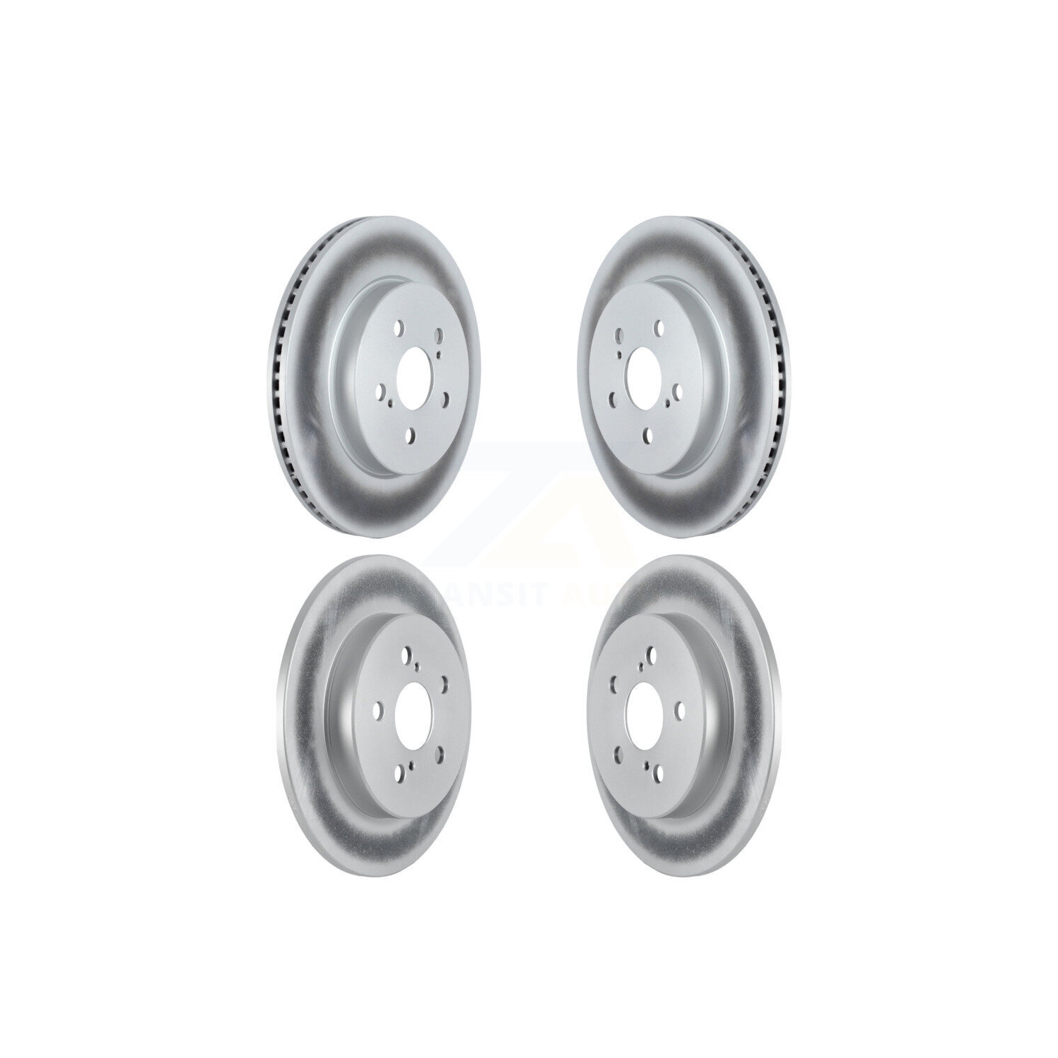 Disques de frein à disque recouverts à l'avant pour Toyota Corolla KG-101307