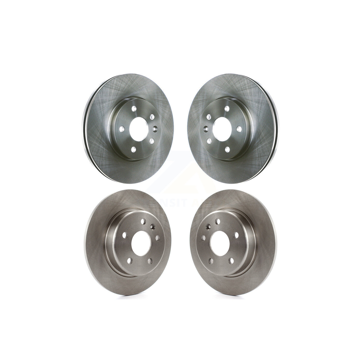 Rear Brake Rotor Set For 16-23 Chevy Bolt EUV EV