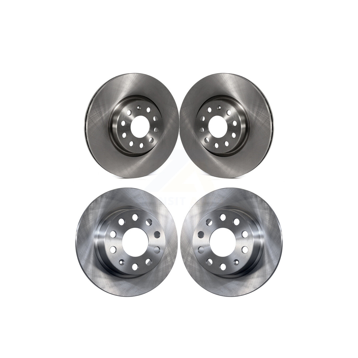 Front Rear Disc Brake Rotors Kit For Volkswagen Jetta Golf Alltrack Beetle K8-101425